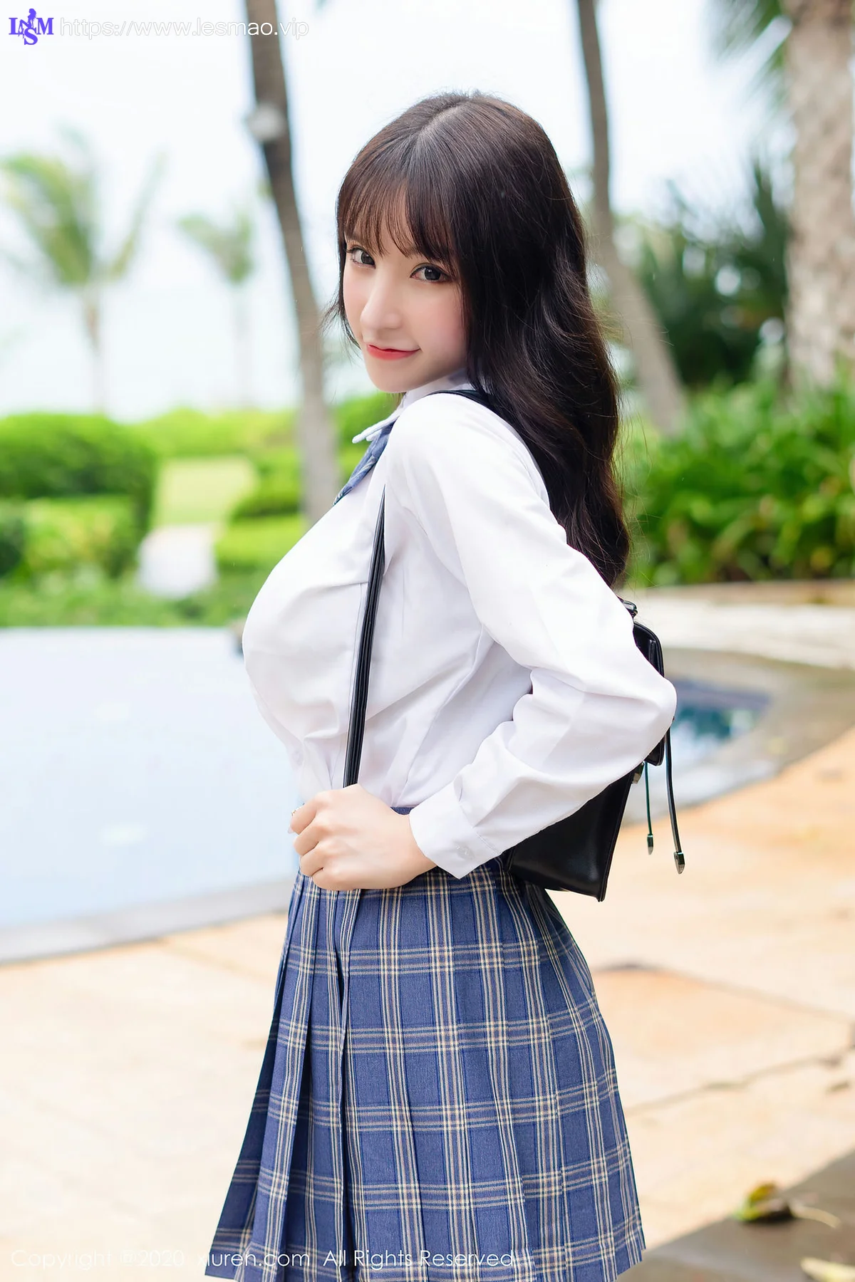 XiuRen 秀人 No.2290 学生校服 周于希sandy 清纯学妹 - 13