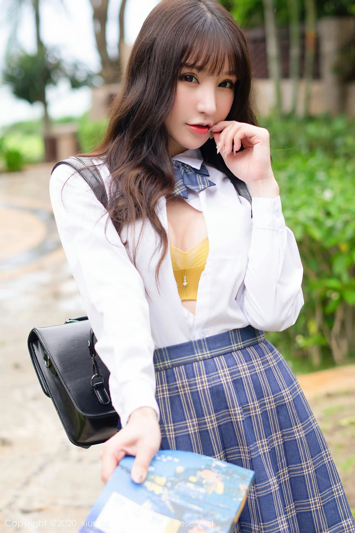 XiuRen 秀人 No.2290 学生校服 周于希sandy 清纯学妹 - 66
