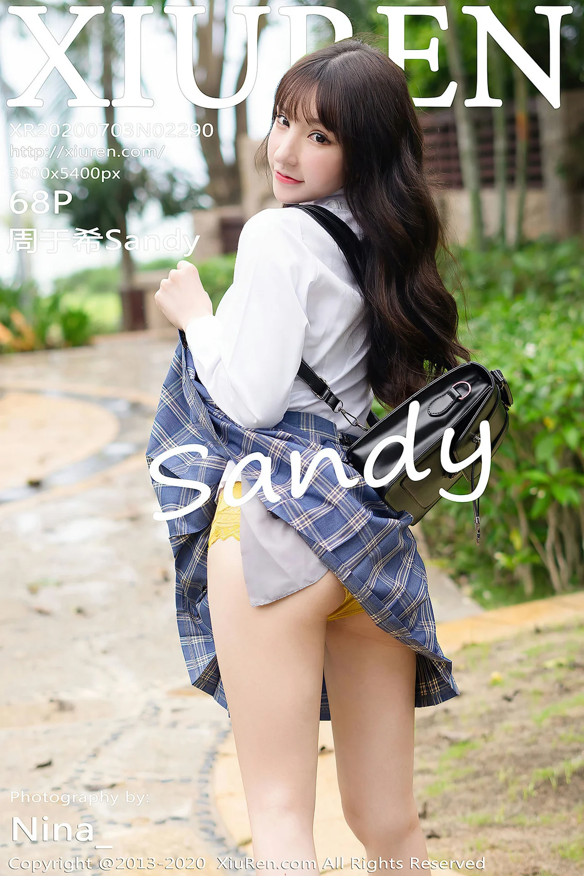 XiuRen 秀人 No.2290 学生校服 周于希sandy 清纯学妹 - 68