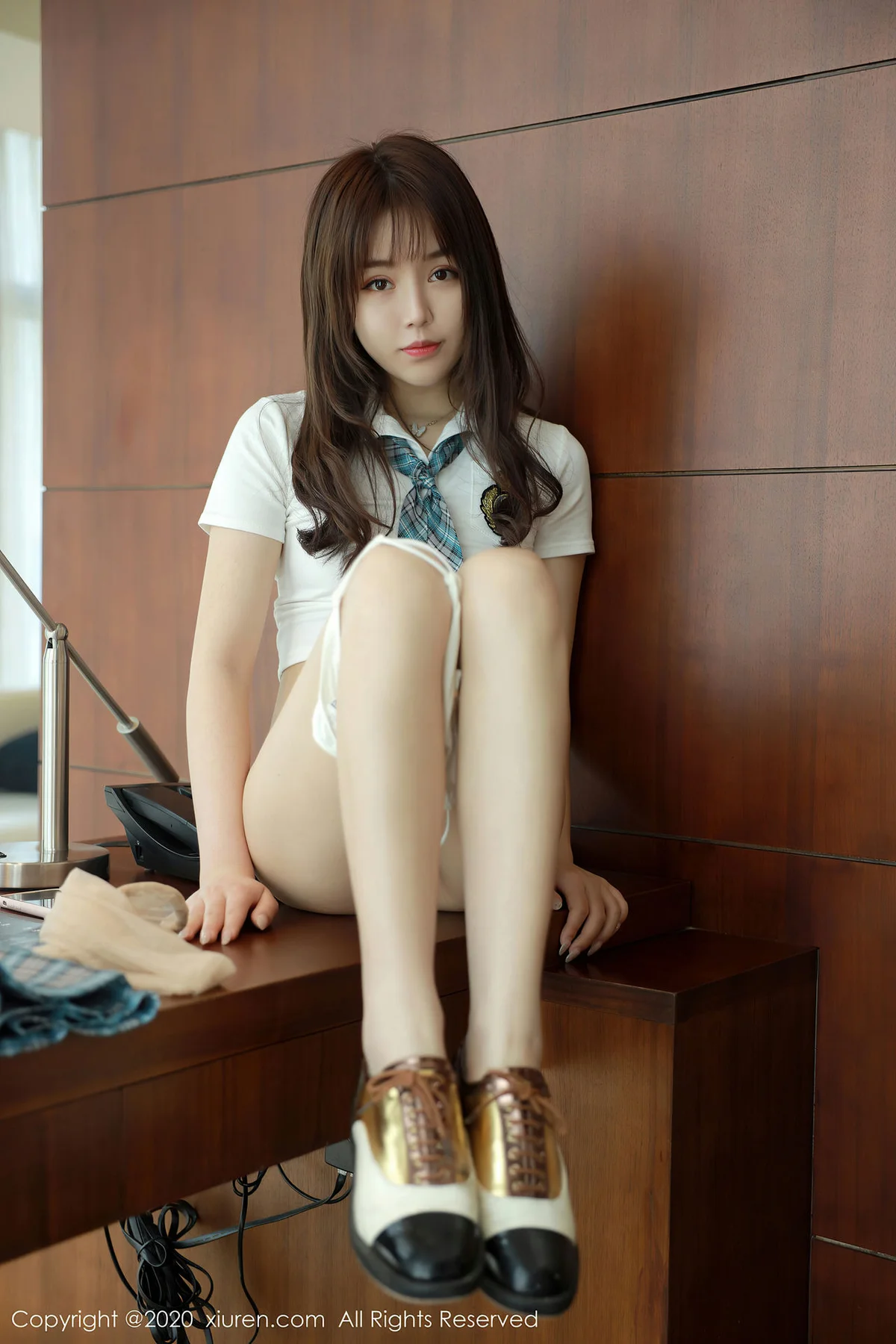 XiuRen 秀人 No.2291 梦梵 制服girl清纯学妹 - 39