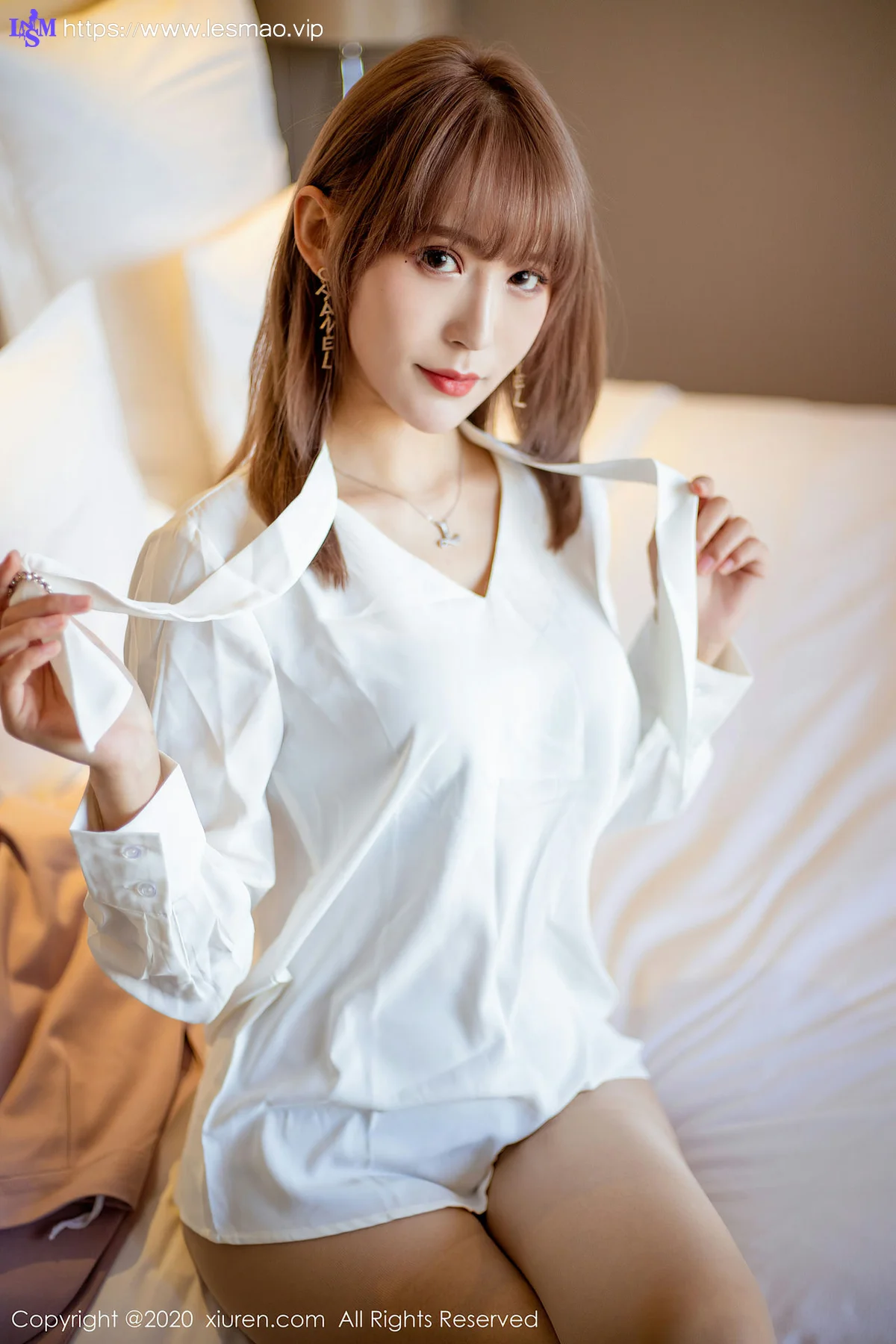 XiuRen 秀人 No.2304 周慕汐fairy粉色制服套装 - 18