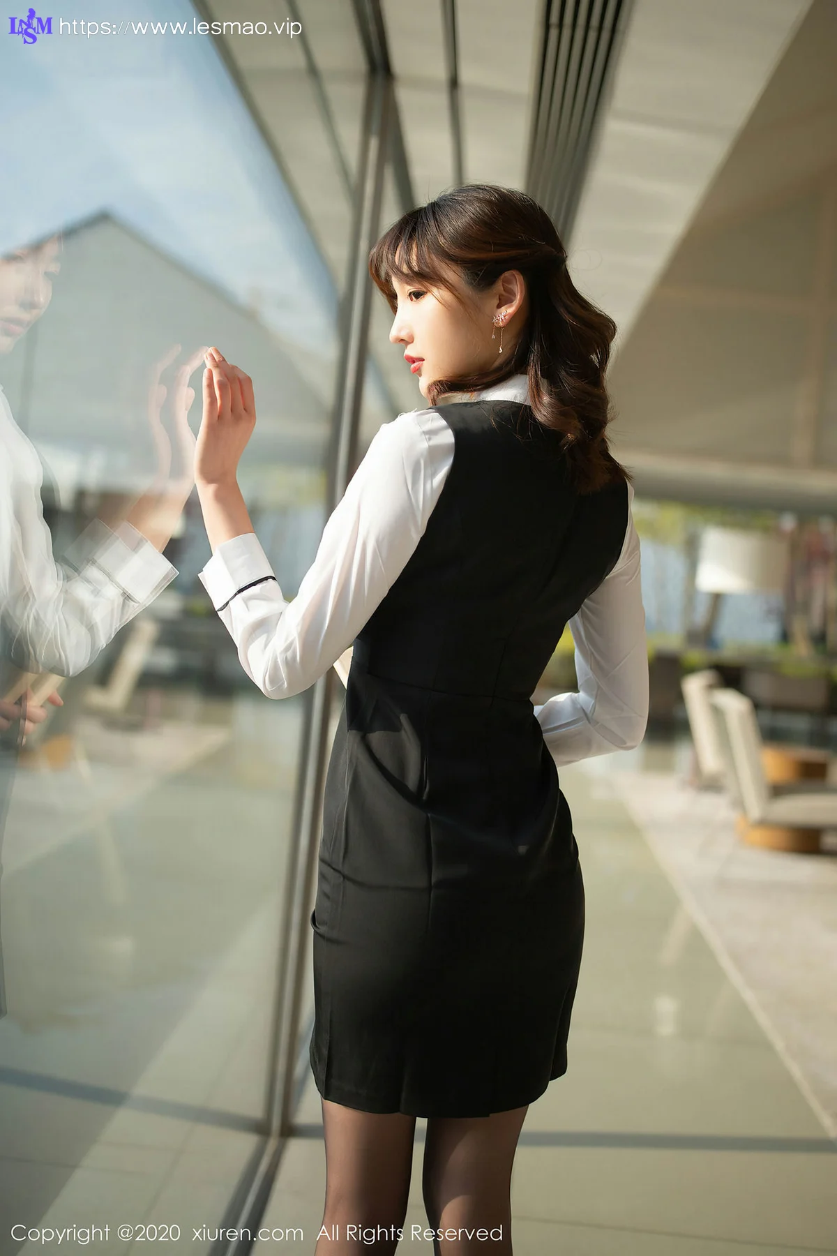 XiuRen 秀人 No.2312 陆萱萱 性感制服 - 67