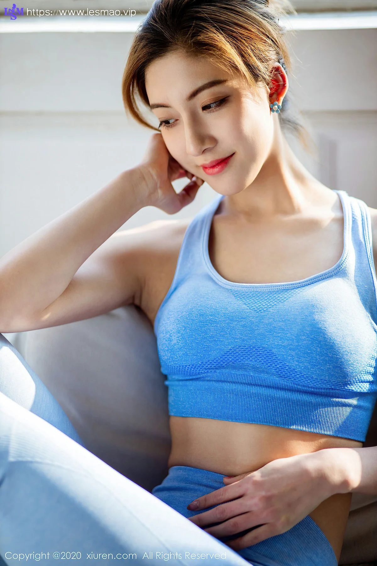 XiuRen 秀人 No.2316 林文文 运动健身辣妹内衣私房 - 29