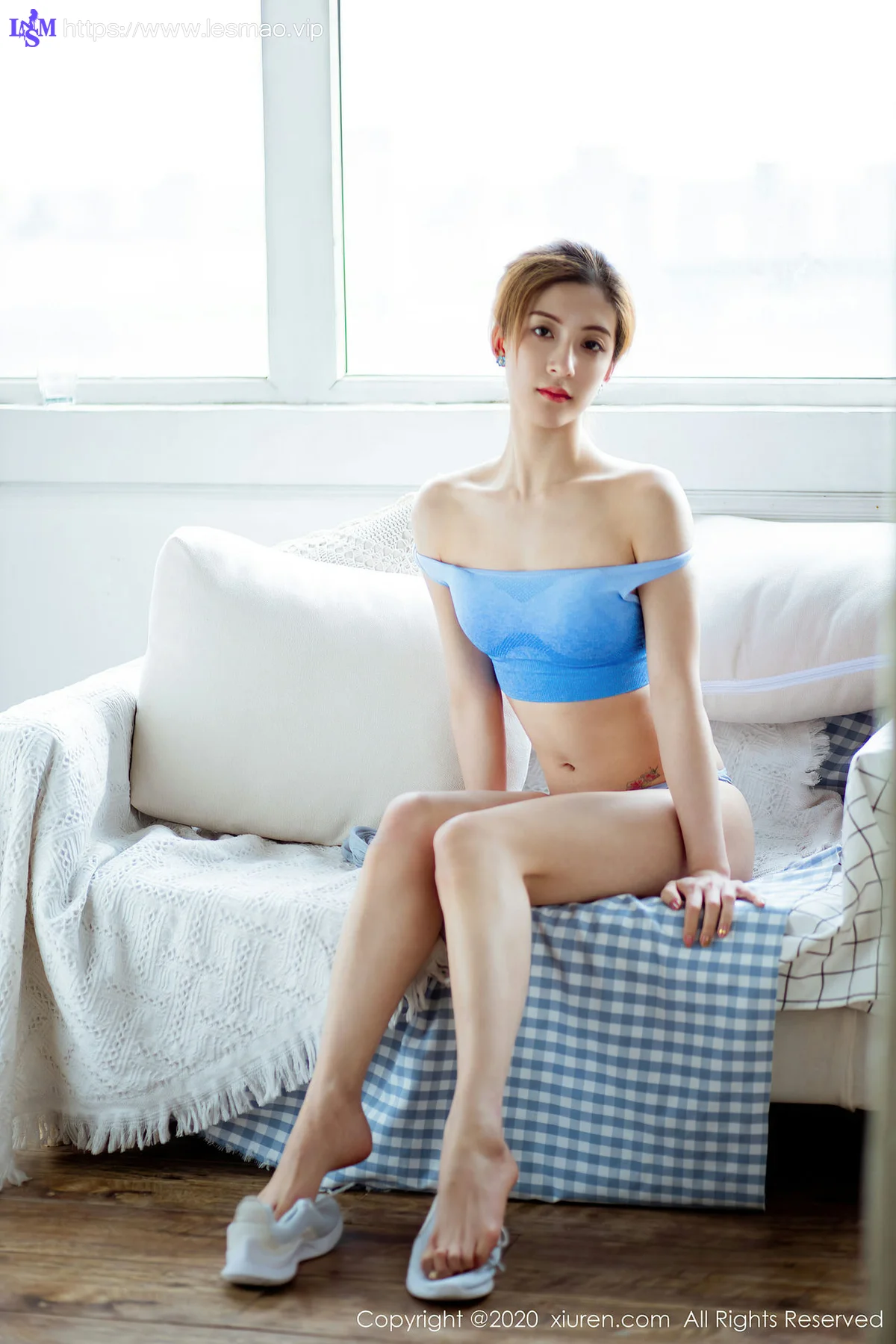 XiuRen 秀人 No.2316 林文文 运动健身辣妹内衣私房 - 61