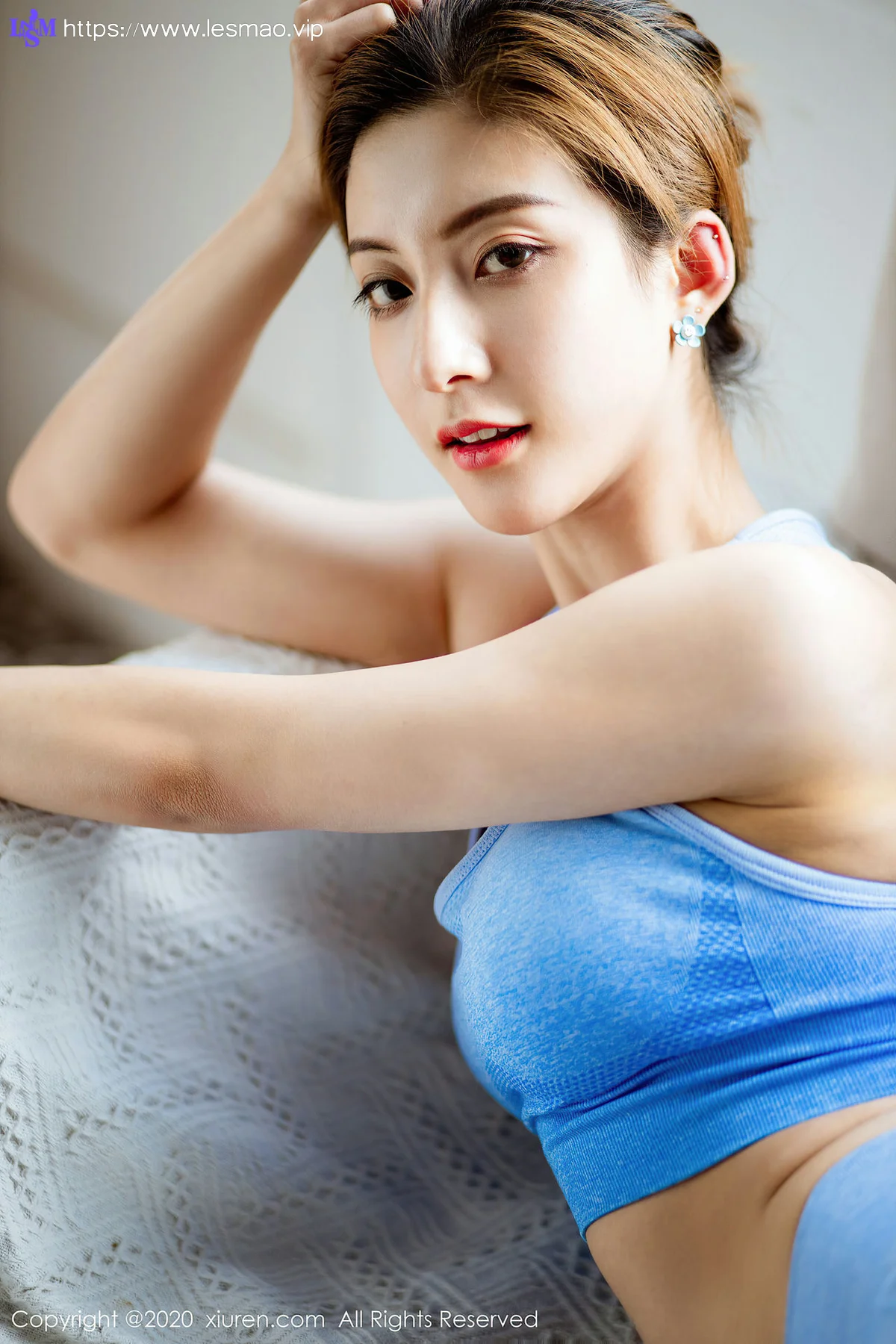 XiuRen 秀人 No.2316 林文文 运动健身辣妹内衣私房 - 67