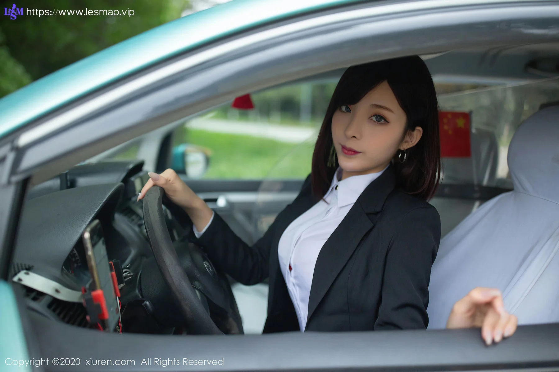 XiuRen 秀人 No.2322 真实场景女司机 陈小喵 - 34