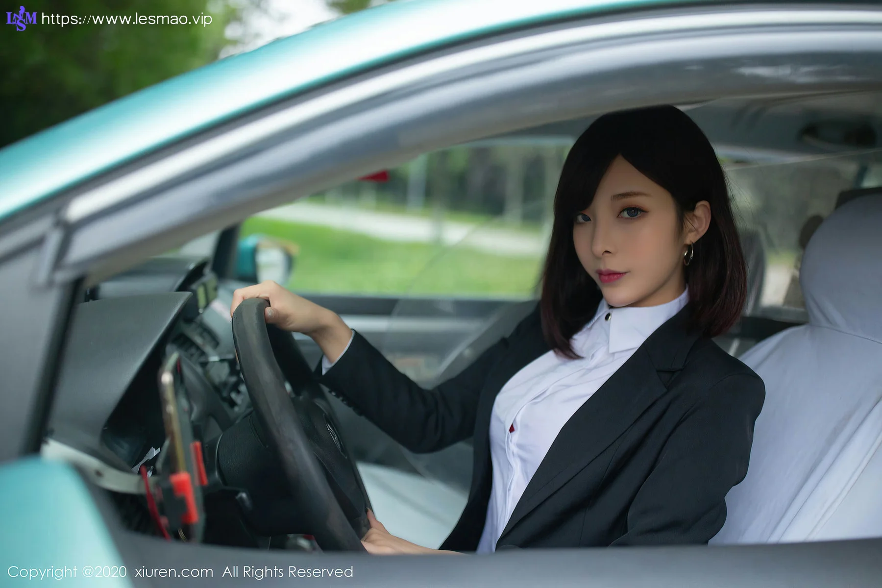 XiuRen 秀人 No.2322 真实场景女司机 陈小喵 - 45