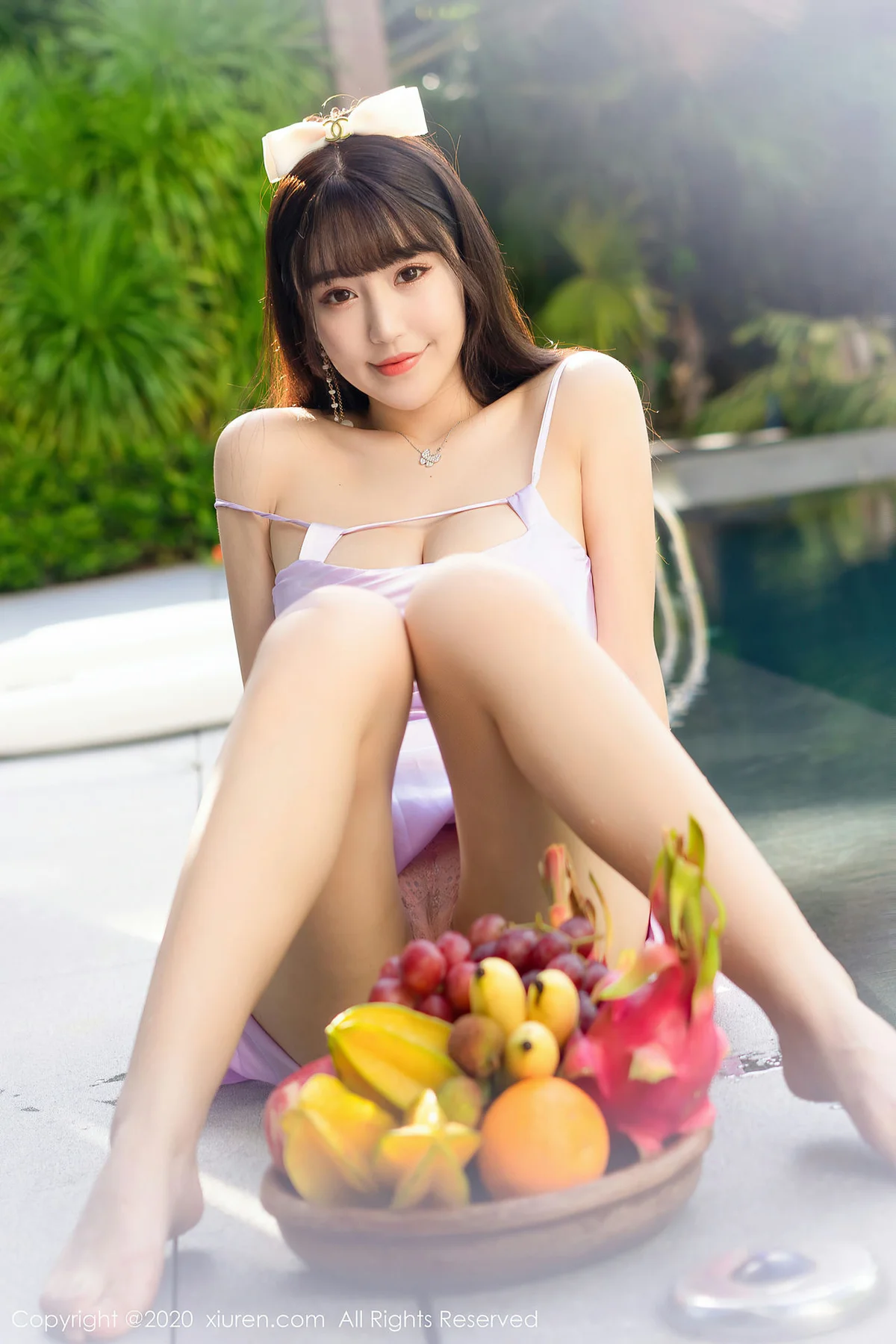 XiuRen 秀人 No.2353 泳池湿身诱惑 朱可儿 - 44