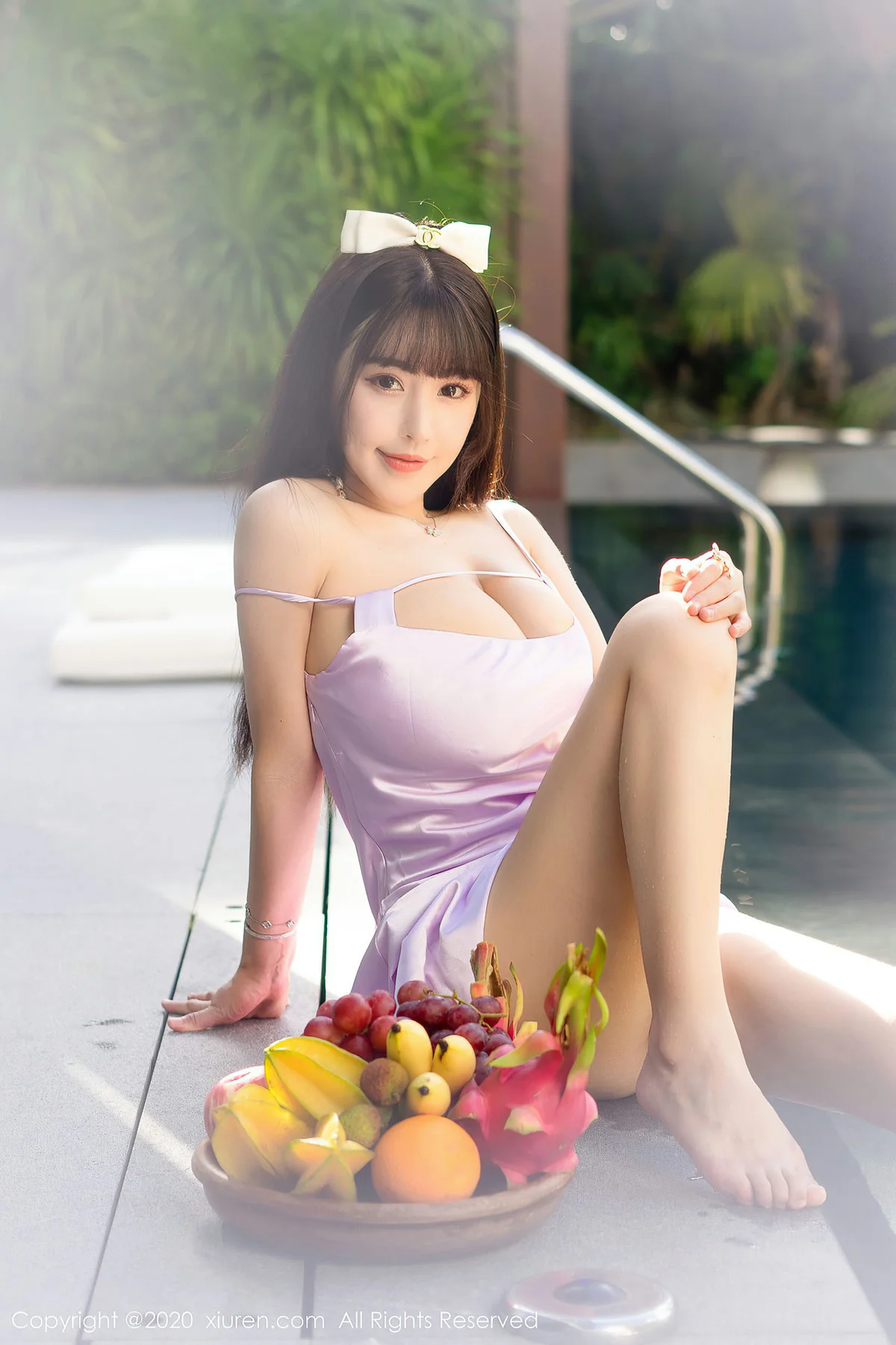 XiuRen 秀人 No.2353 泳池湿身诱惑 朱可儿 - 46