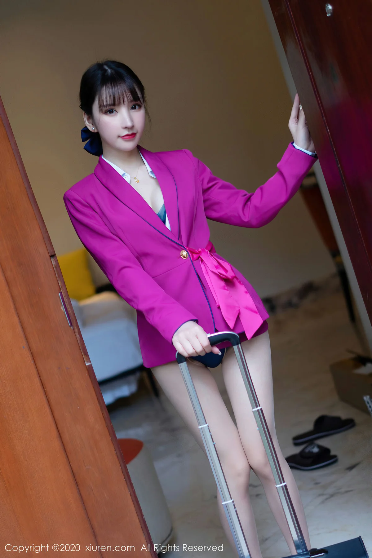 XiuRen 秀人 No.2367 周于希剧情主题空姐制服 - 21