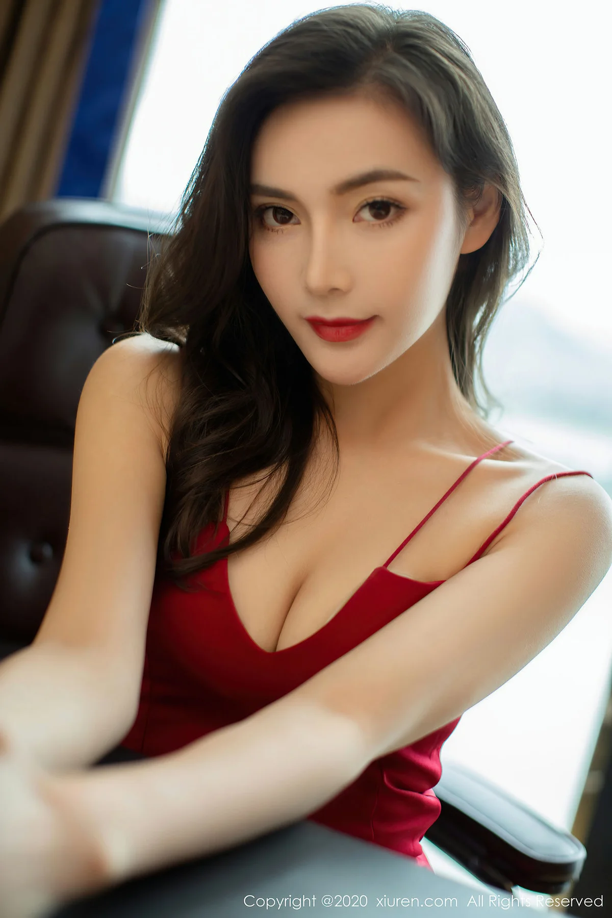 XiuRen 秀人 No.2369 气质nice美女吊裙 夏玥 - 55