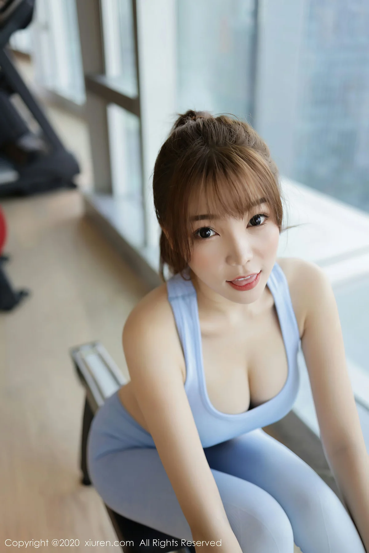 XiuRen 秀人 No.2391 健身房主题 芝芝booty 健身美女 - 13