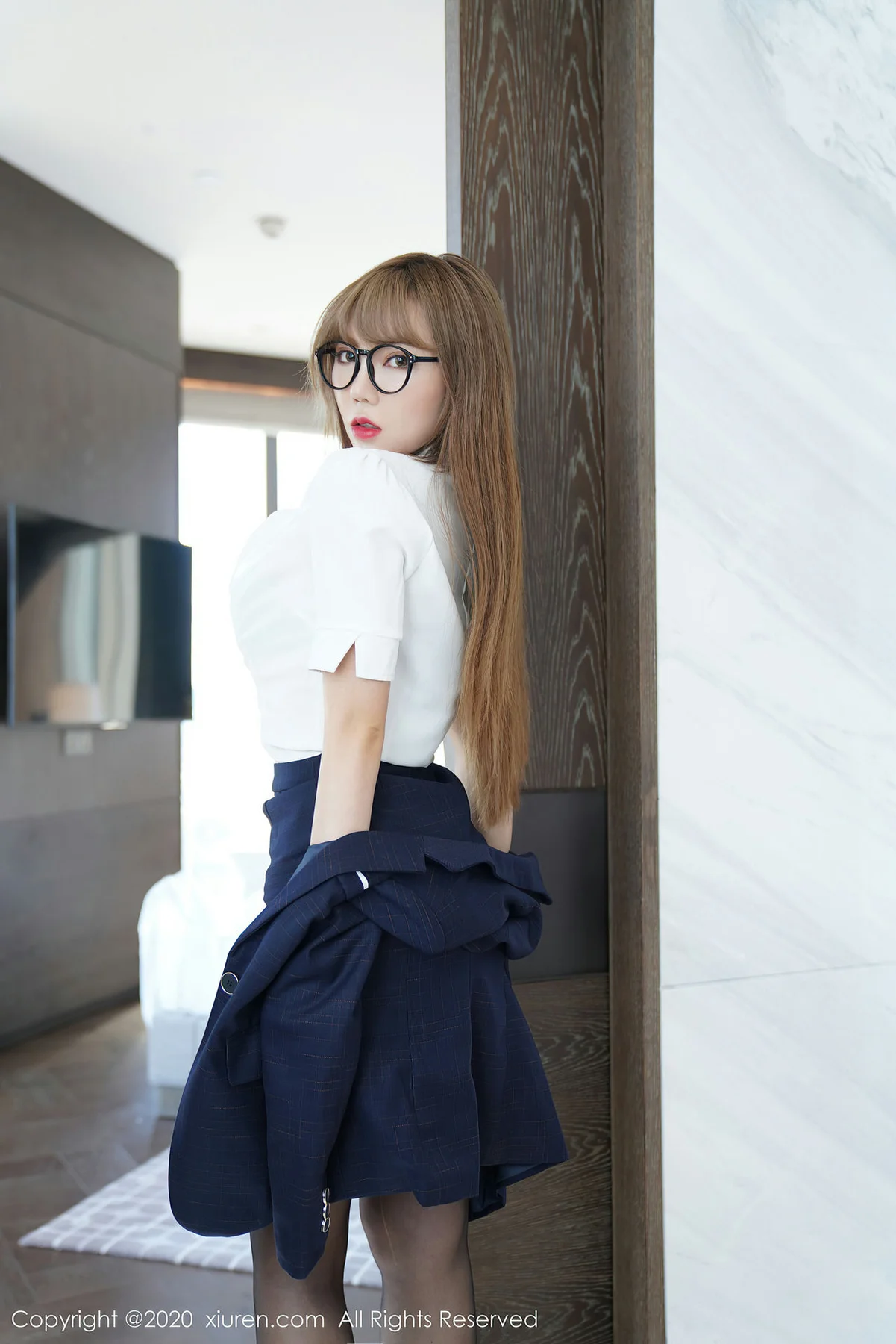 XiuRen 秀人 No.2396  剧情故事制服职业 柴婉艺 - 48
