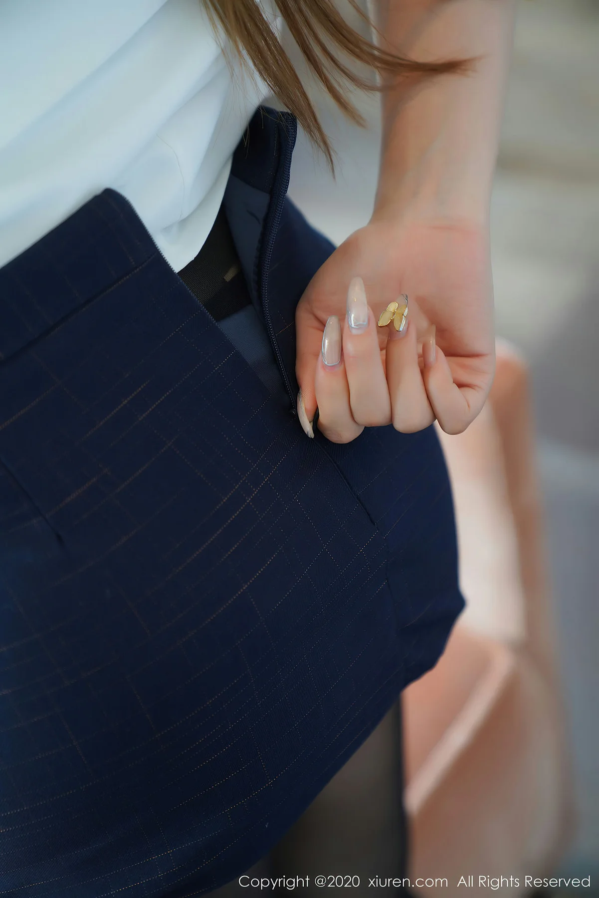 XiuRen 秀人 No.2396  剧情故事制服职业 柴婉艺 - 74