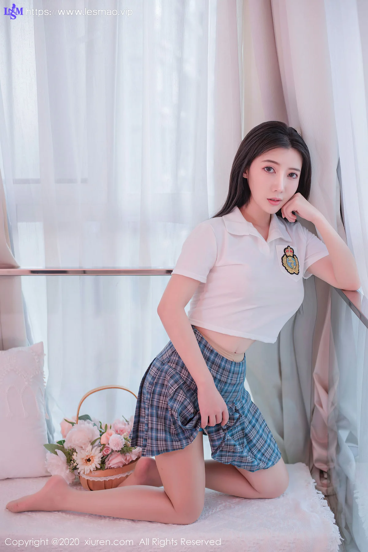 XiuRen 秀人 No.2412  美腿制服 陈梦babe 首套写真 - 23