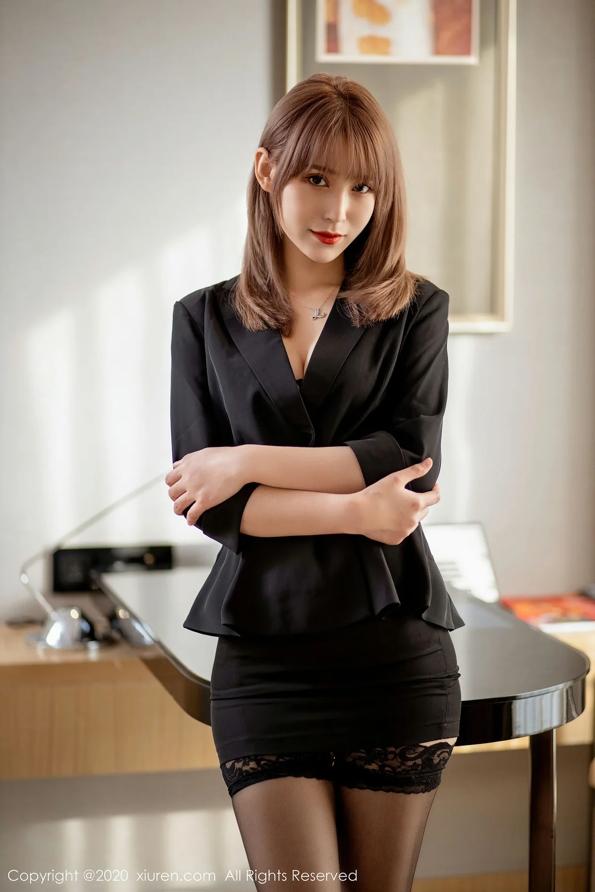 XiuRen 秀人 No.2414  职场制服西服 周慕汐fairy - 27