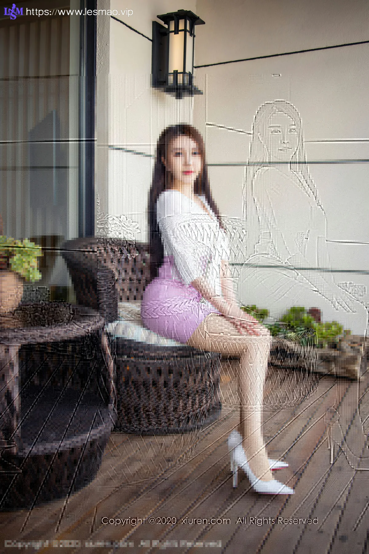 XiuRen 秀人 No.2421  美臀制服爆乳 玉兔miki - 25