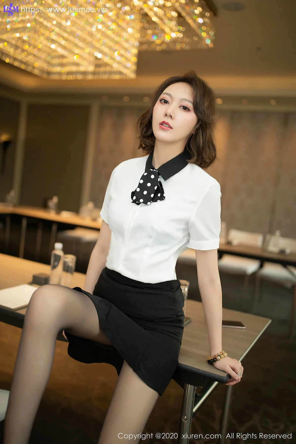 XiuRen 秀人 No.2422  宝丽嘉ol系列制服 艺轩 - 78