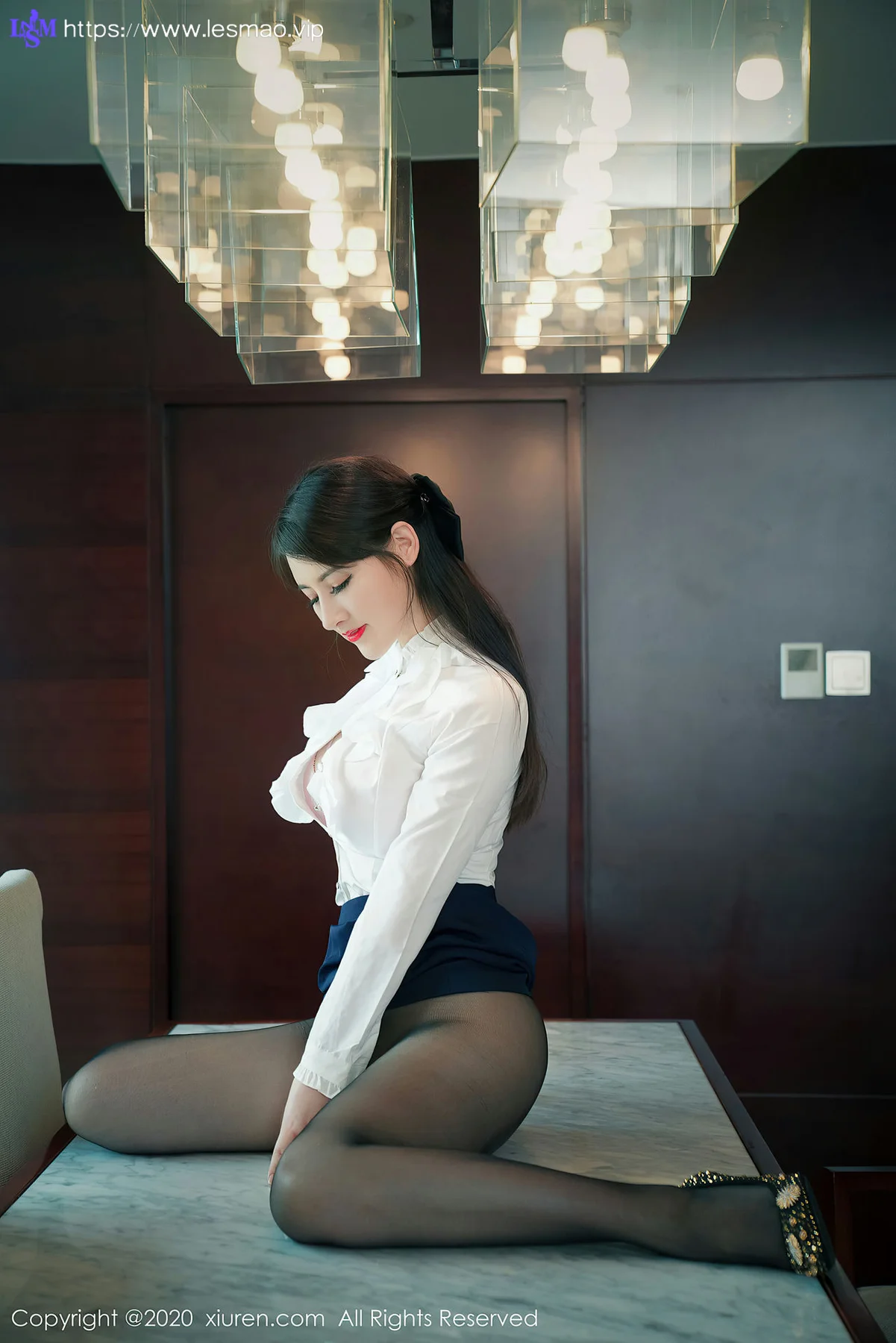 XiuRen 秀人 No.2437  都市丽人 诗诗kiki 性感ol写真 - 19