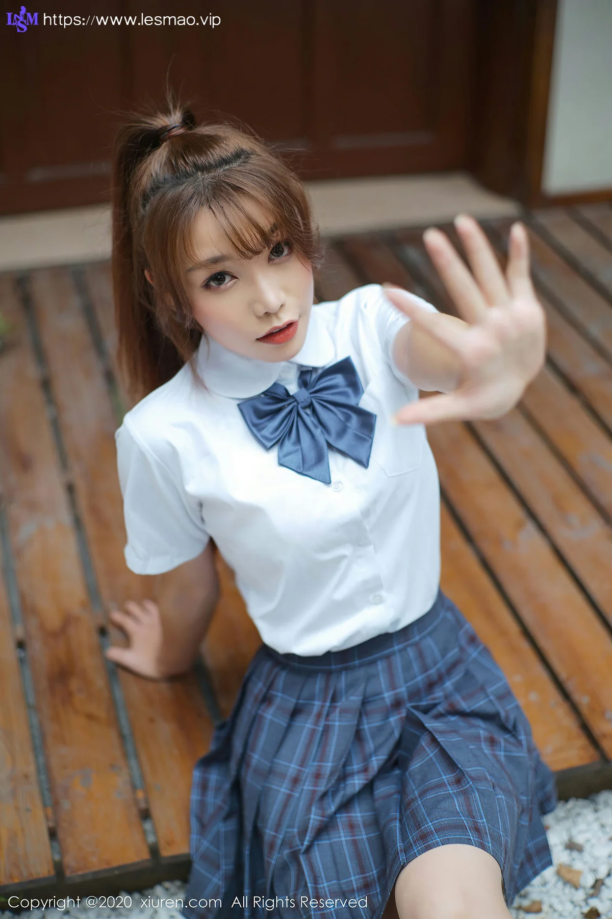 XiuRen 秀人 No.2502  jk制服系列 芝芝booty - 22