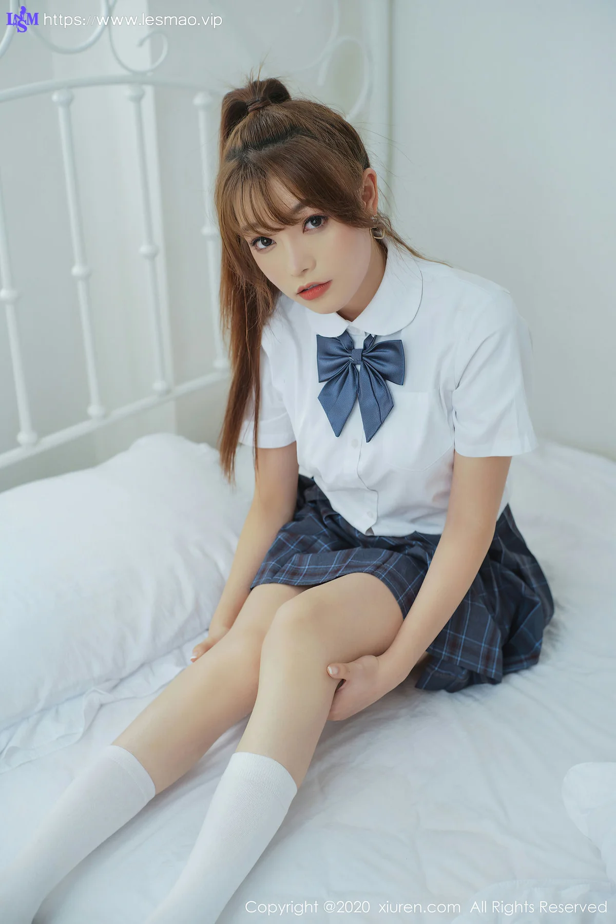 XiuRen 秀人 No.2502  jk制服系列 芝芝booty - 27