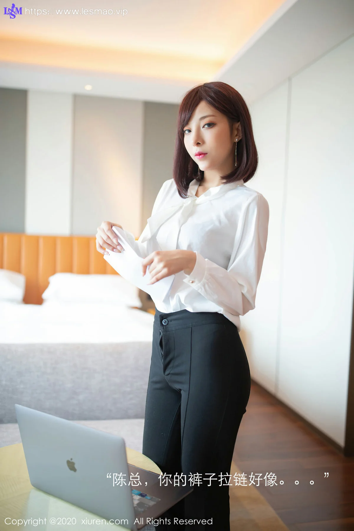 XiuRen 秀人 No.2534  福利主题剧情办公室ol 陈小喵 - 44