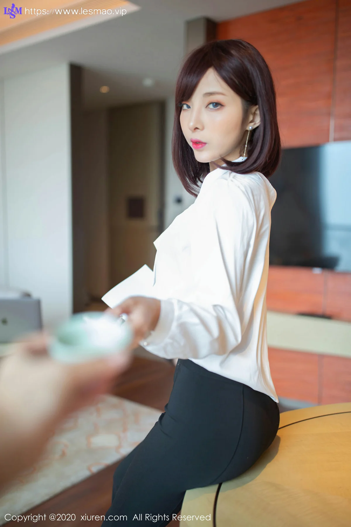 XiuRen 秀人 No.2534  福利主题剧情办公室ol 陈小喵 - 45