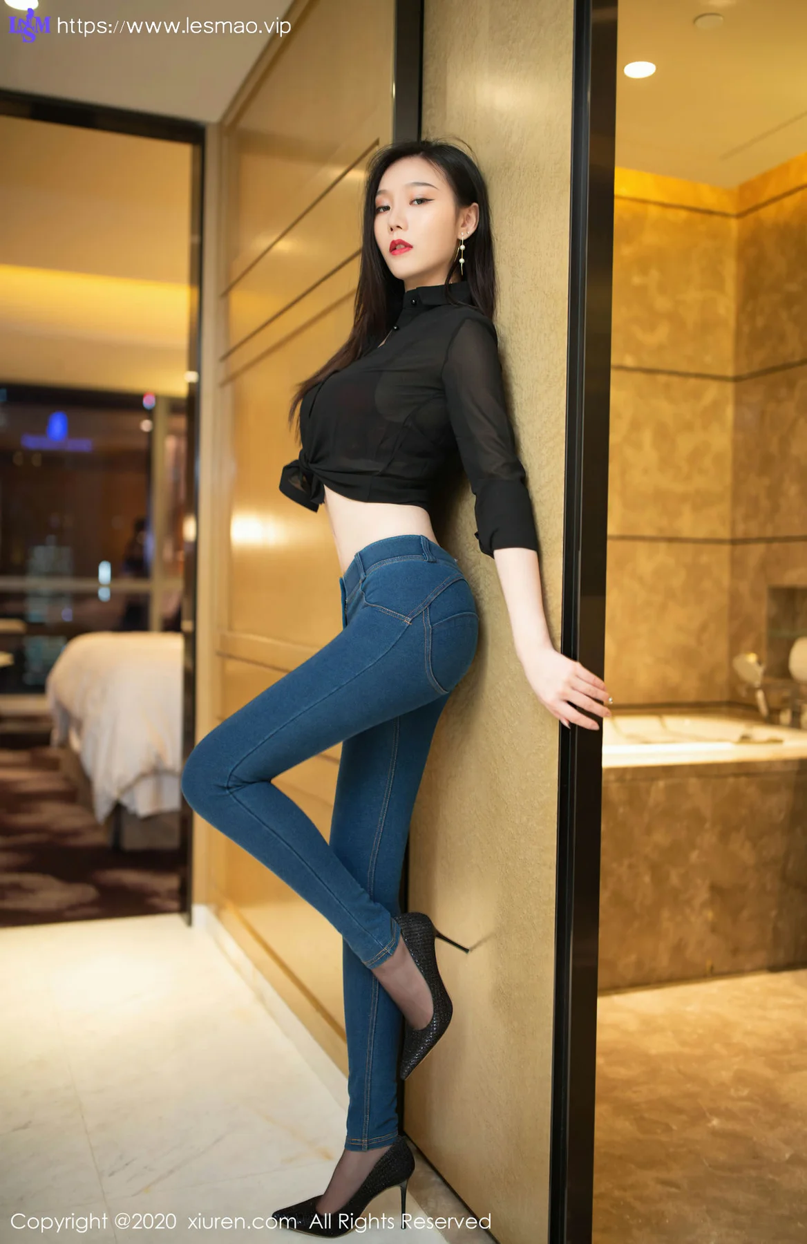 XiuRen 秀人 No.2540  牛仔美腿 安然儿 - 45