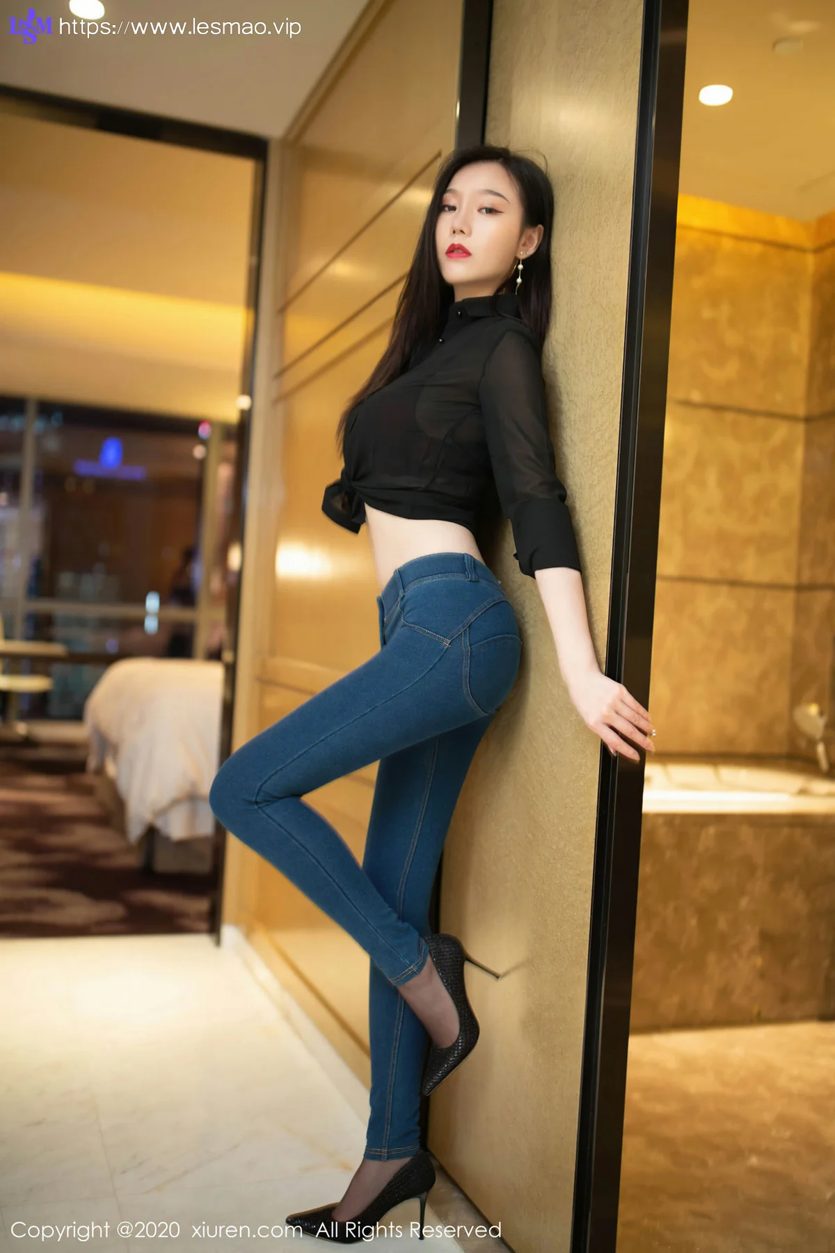 XiuRen 秀人 No.2540  牛仔美腿 安然儿 - 56