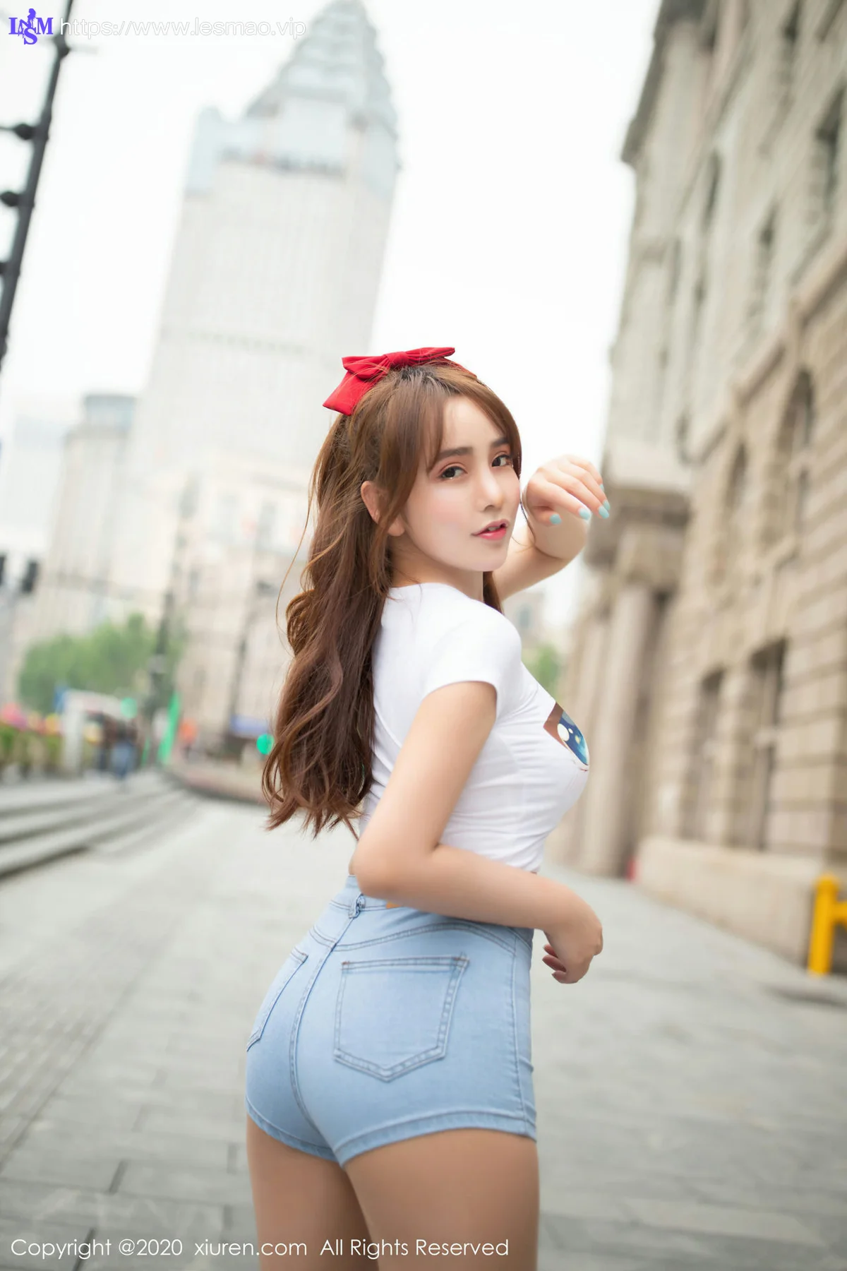 XiuRen 秀人 No.2547  牛仔美臀旅拍 陶喜乐 - 23