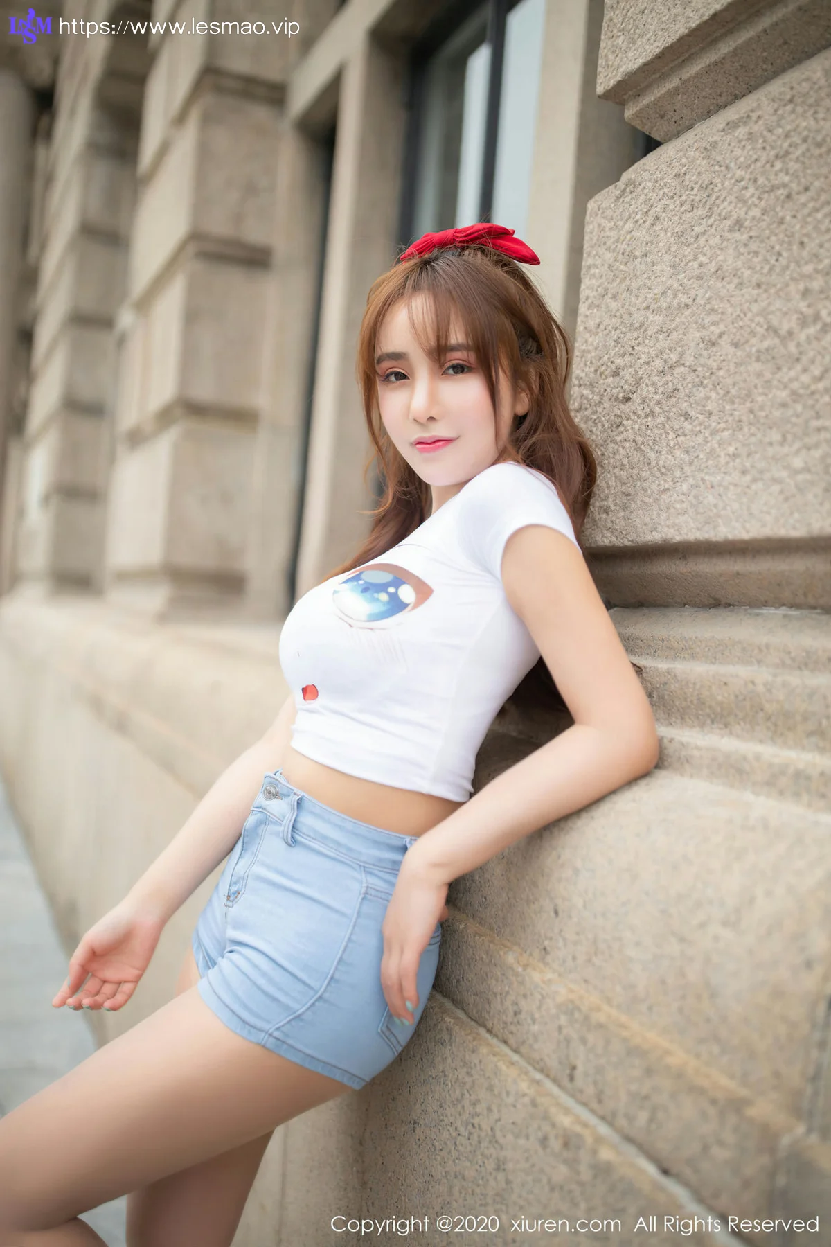 XiuRen 秀人 No.2547  牛仔美臀旅拍 陶喜乐 - 61