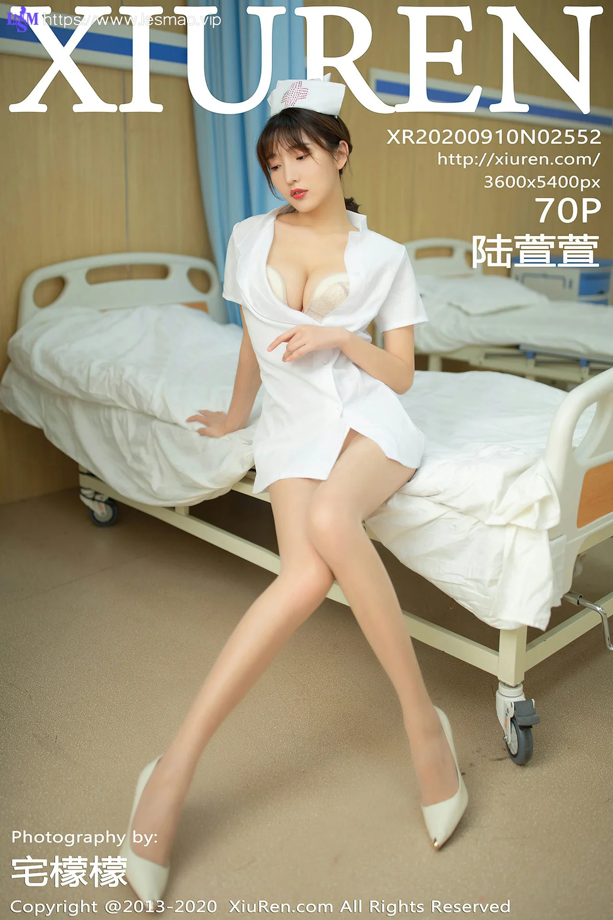 XiuRen 秀人 No.2552  轮椅护士主题写真 陆萱萱 - 71