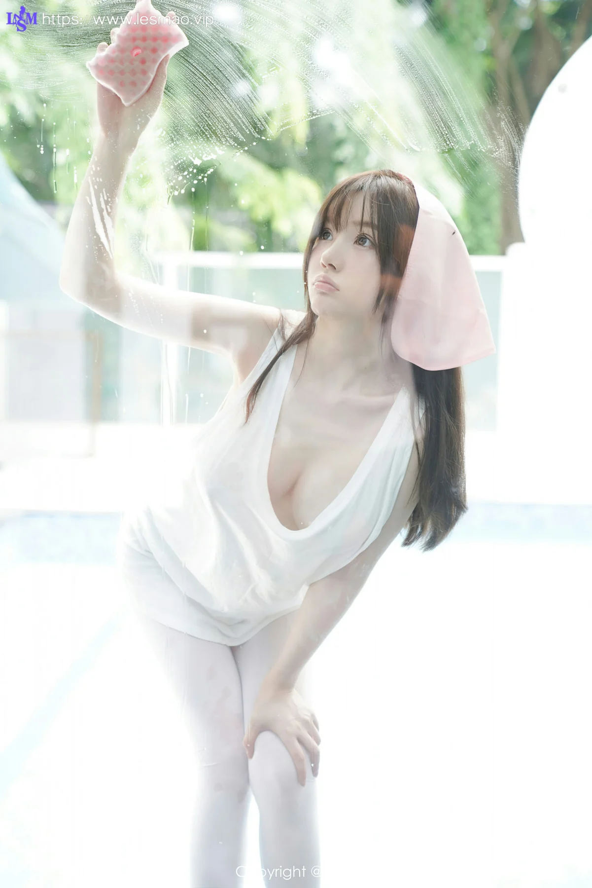 XiuRen 秀人 No.2557  家政主题诱惑 糯美子mini 女仆制服 - 41