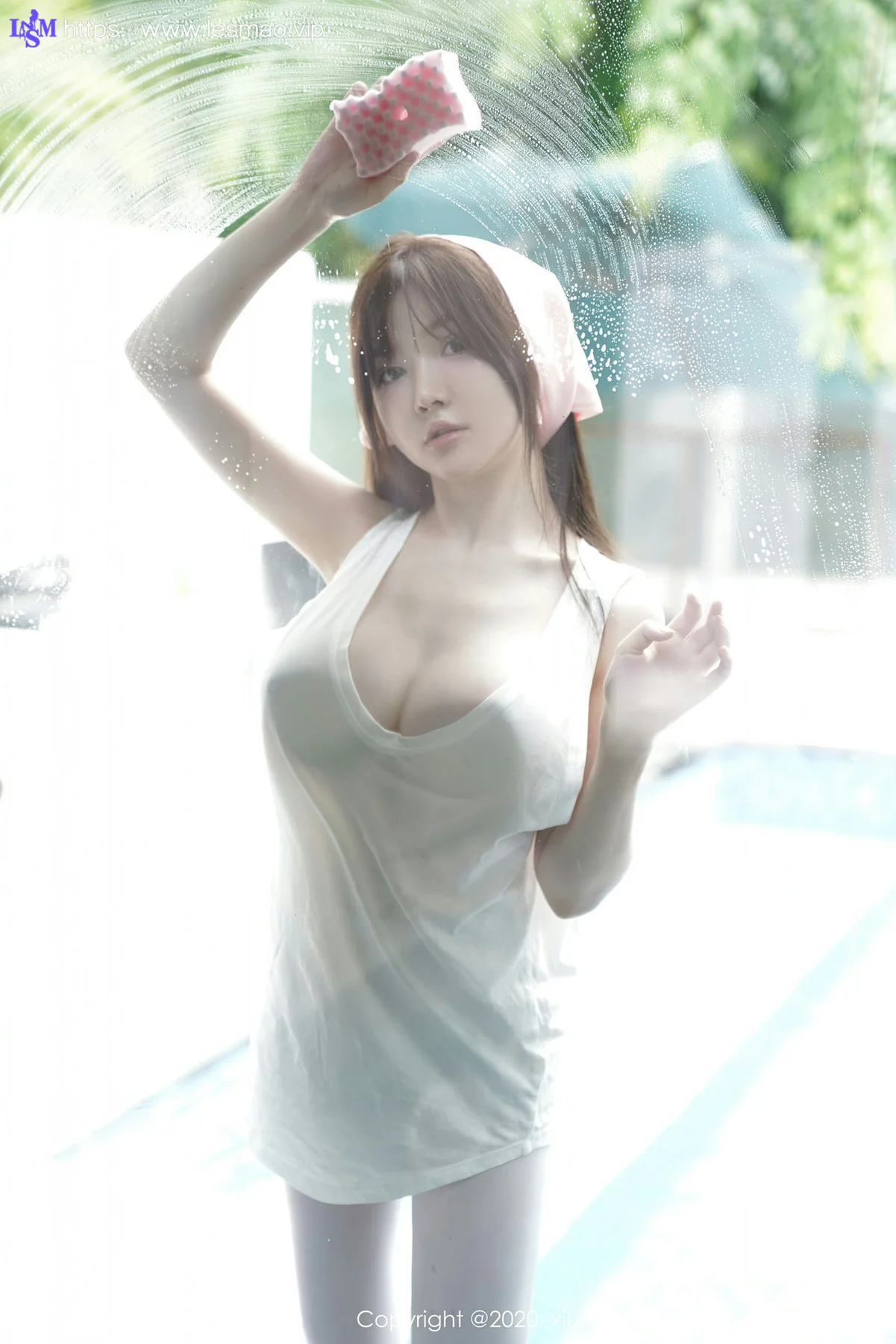 XiuRen 秀人 No.2557  家政主题诱惑 糯美子mini 女仆制服 - 57