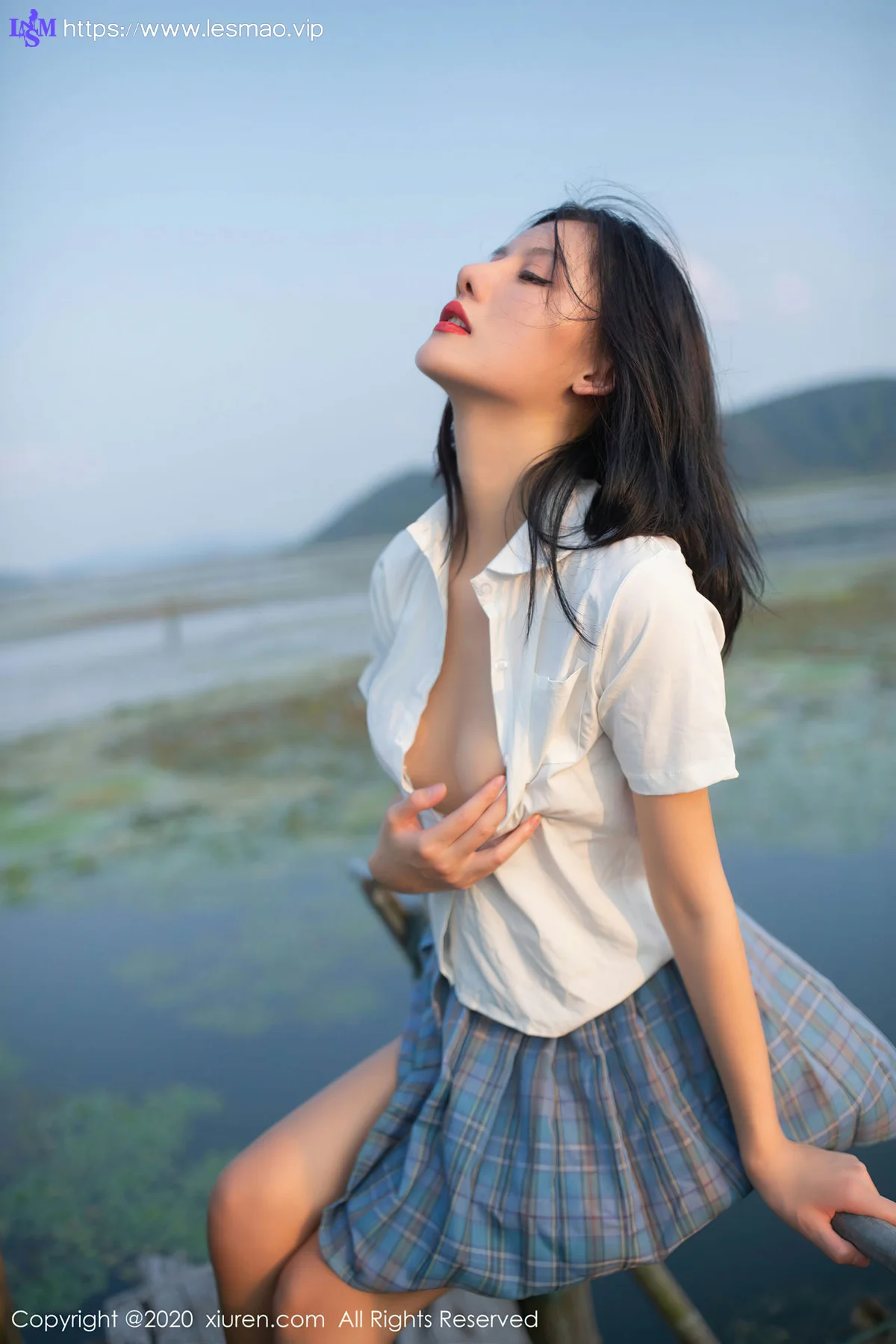 XiuRen 秀人 No.2558  渔村主题写真 就是阿朱啊 - 51