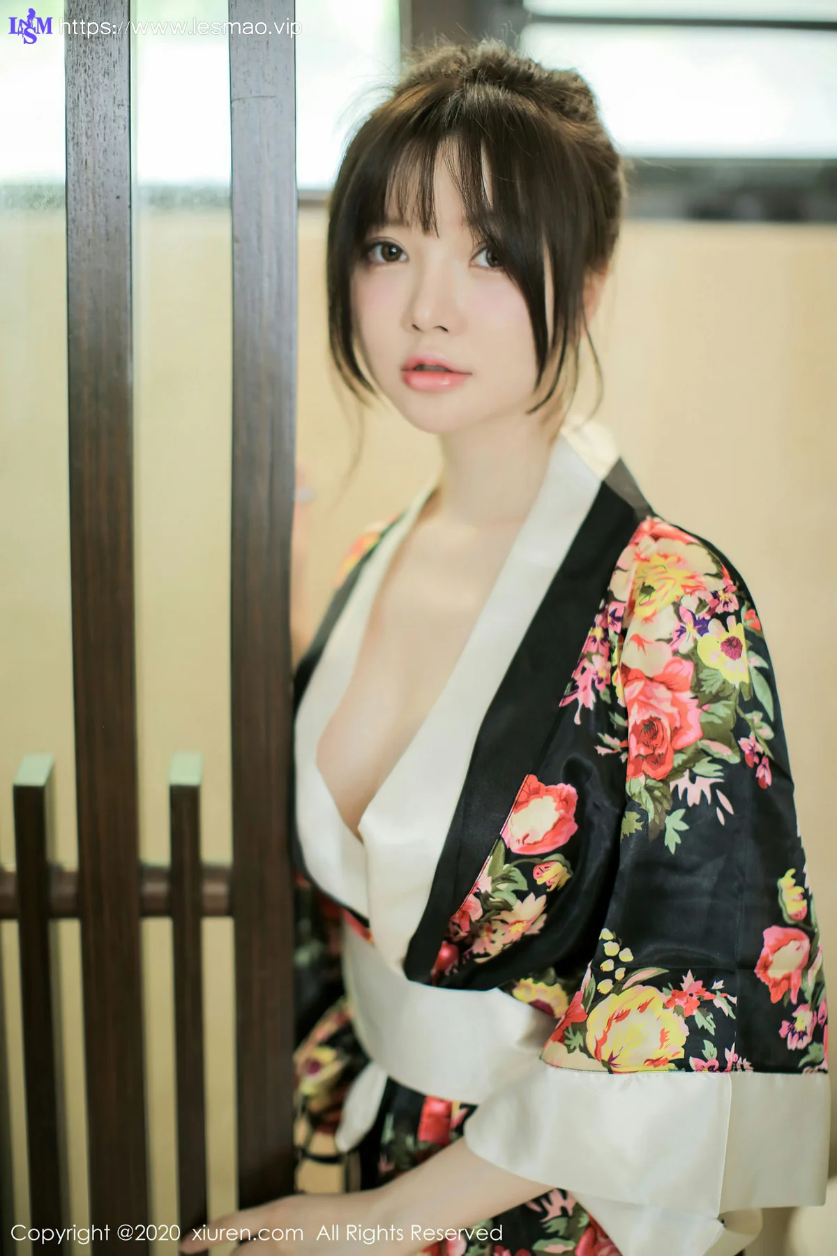 XiuRen 秀人 No.2581  糯美子mini 艳丽和服童颜巨乳 三亚旅拍 - 12