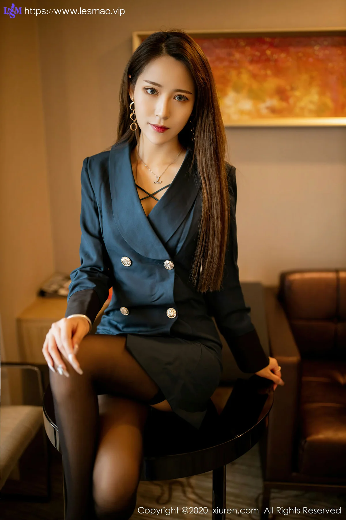 XiuRen 秀人 No.2606  魅惑黑丝美腿 周慕汐 - 53