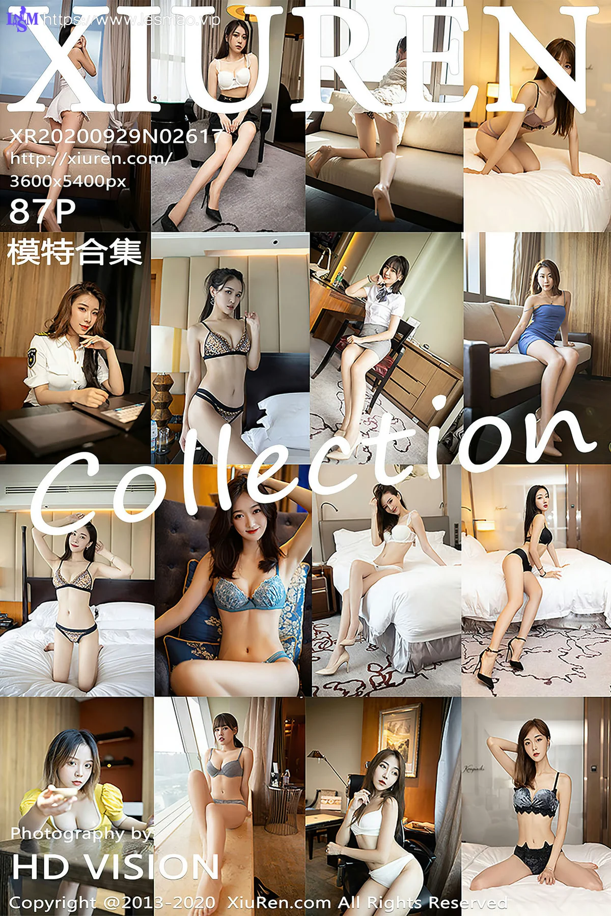XiuRen 秀人 No.2617  18位新模特model 模特合辑 - 88