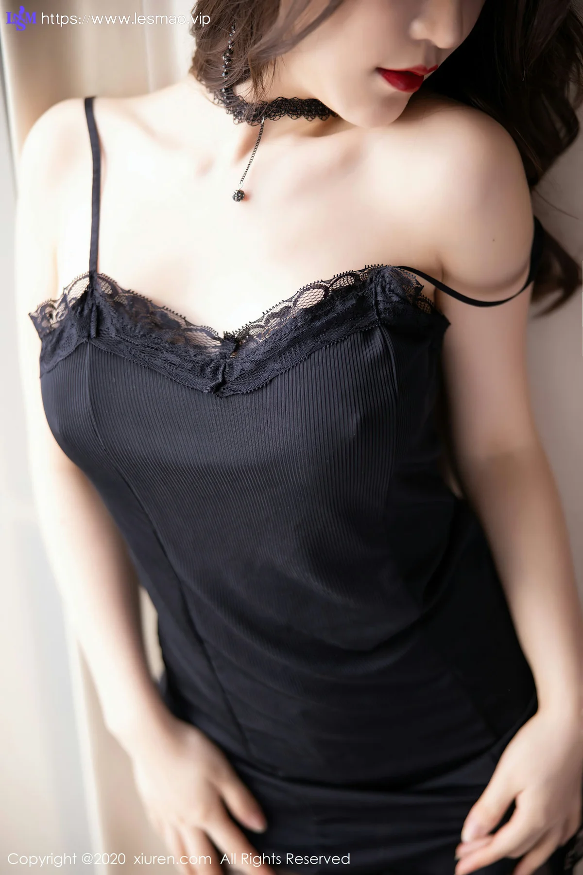 XiuRen 秀人 No.2620  绯月樱 黑色蕾丝丝袜美腿 - 35