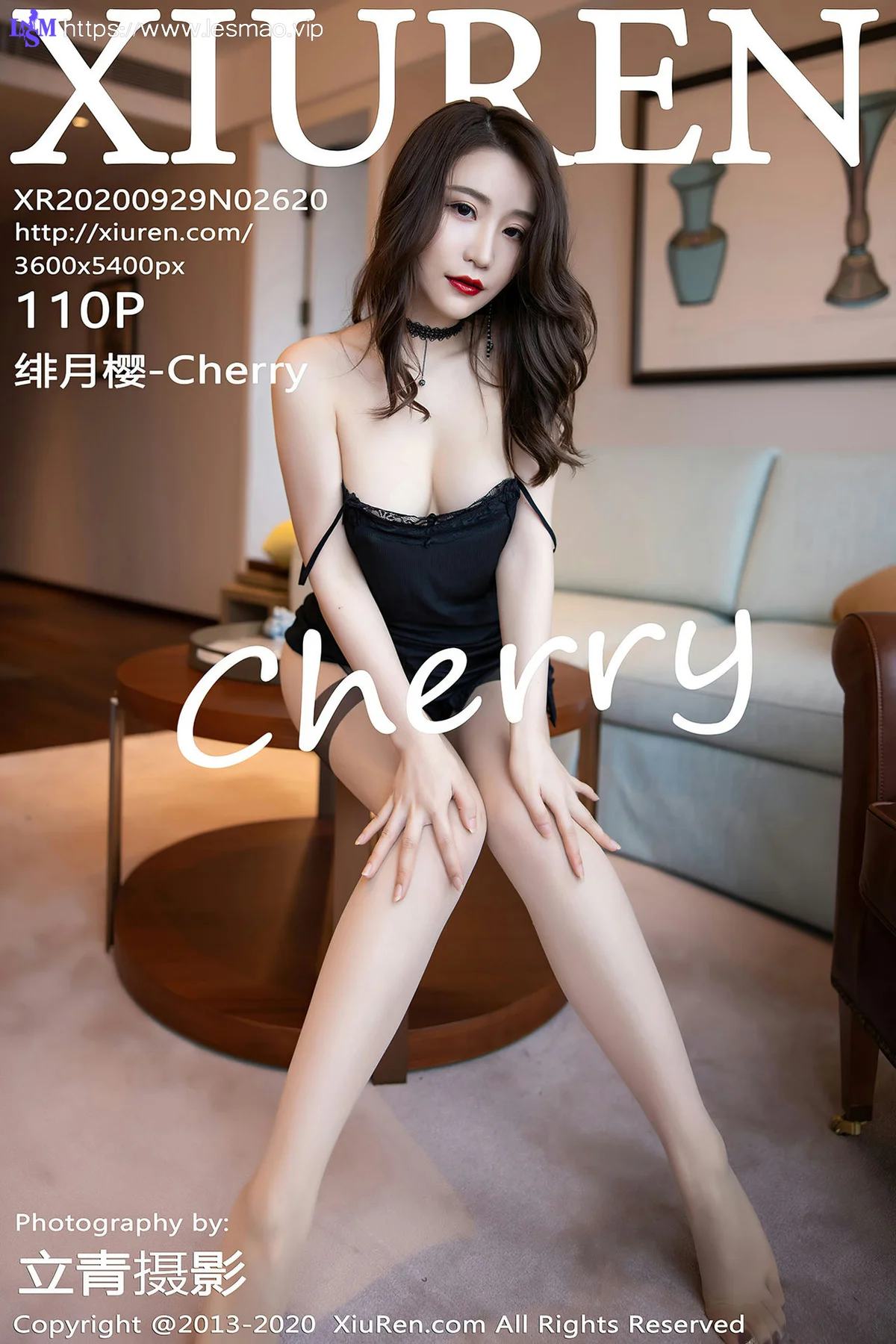 XiuRen 秀人 No.2620  绯月樱 黑色蕾丝丝袜美腿 - 111