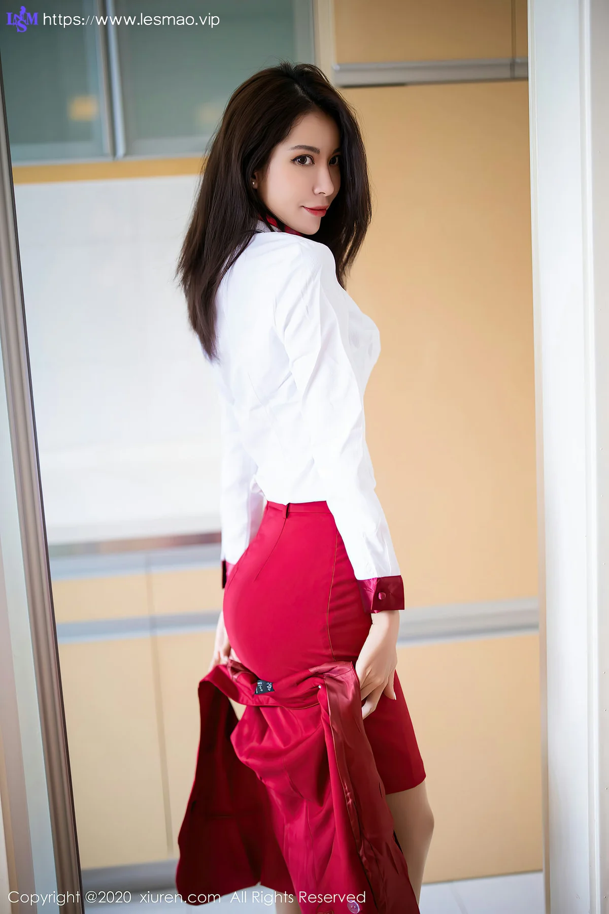 XiuRen 秀人 No.2640  carry 空乘制服 - 14
