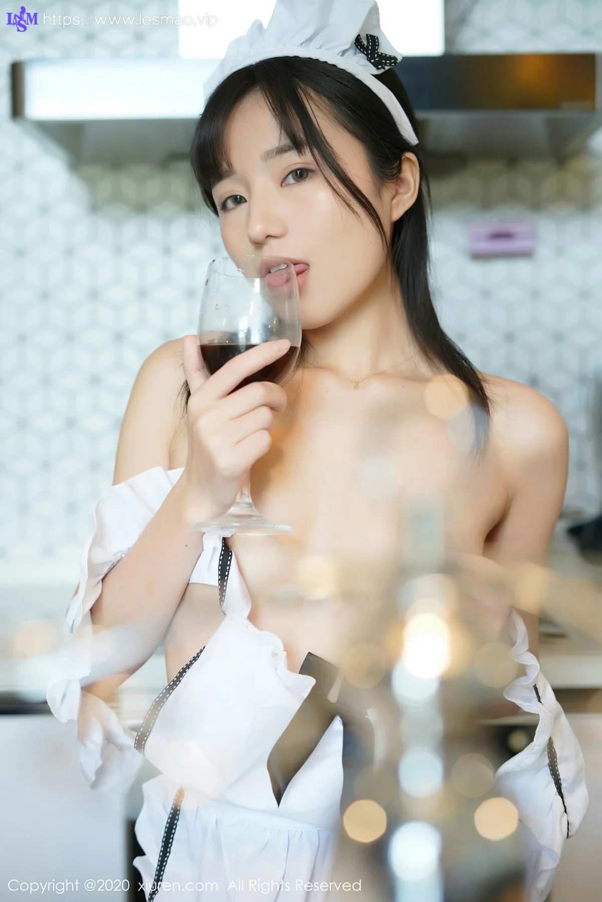 XiuRen 秀人 No.2676  居家厨娘主题写真 仓井优香 - 15