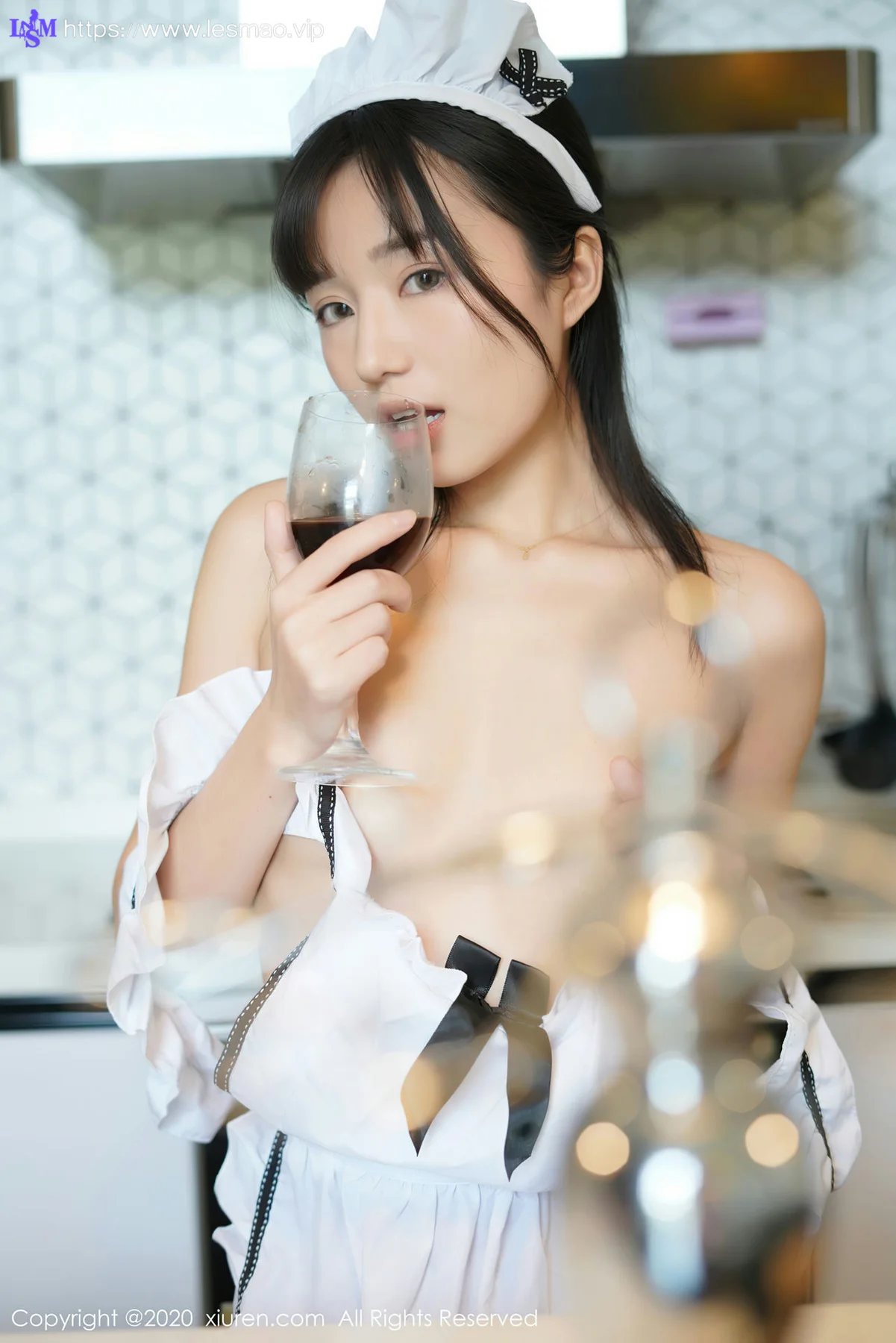 XiuRen 秀人 No.2676  居家厨娘主题写真 仓井优香 - 16