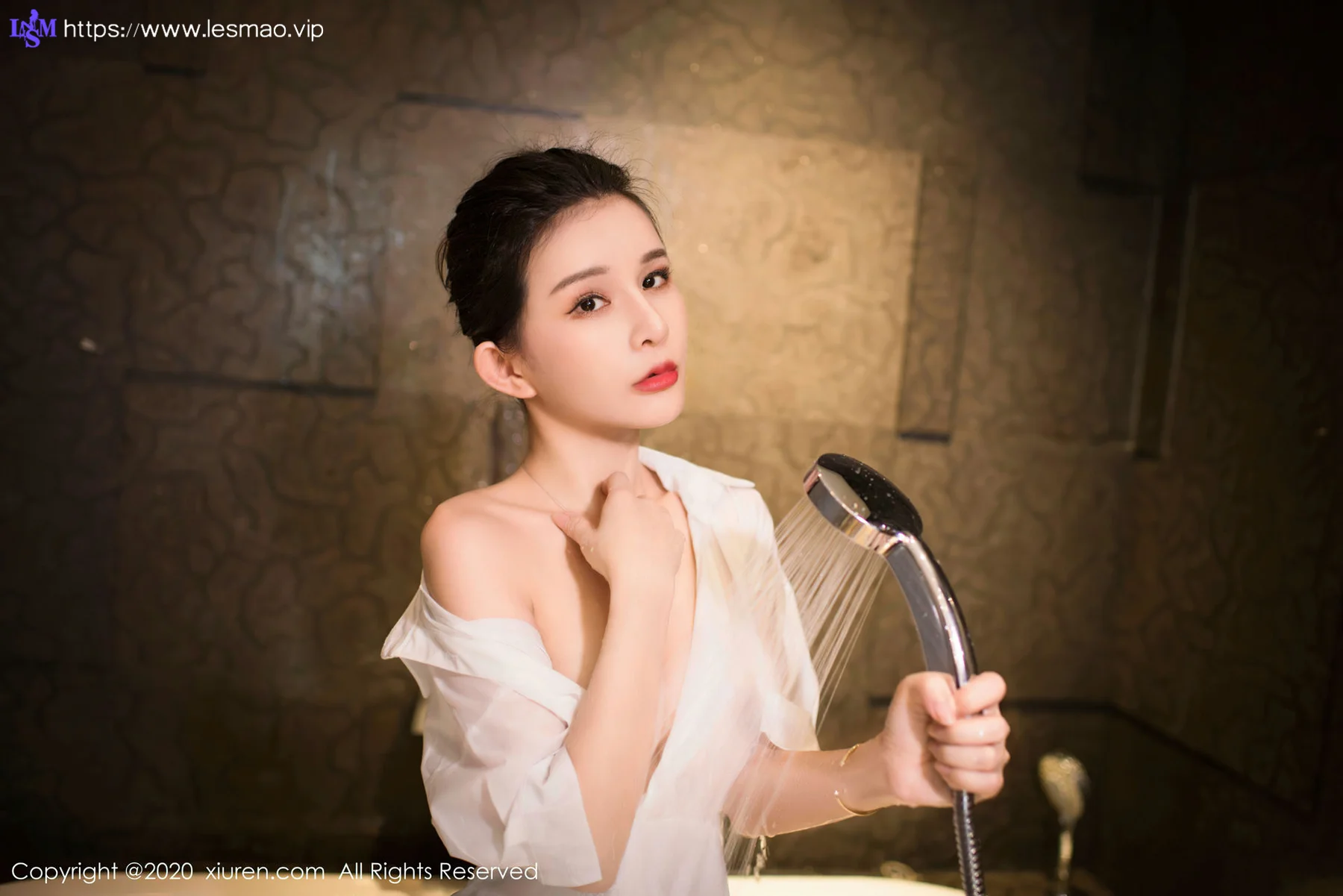 XiuRen 秀人 No.2684  酒店湿身衬衫诱惑 张雨萌 - 17