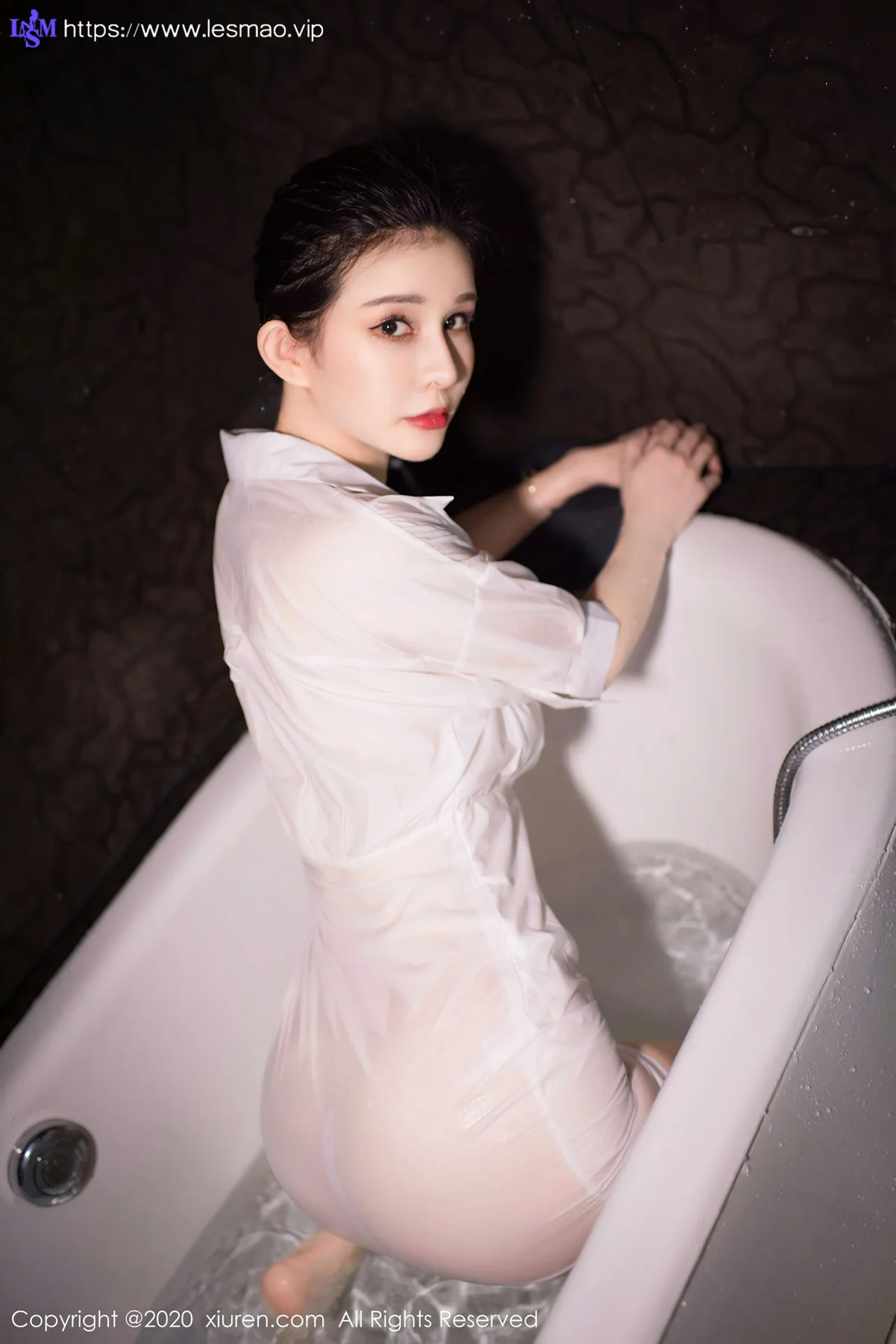 XiuRen 秀人 No.2684  酒店湿身衬衫诱惑 张雨萌 - 30