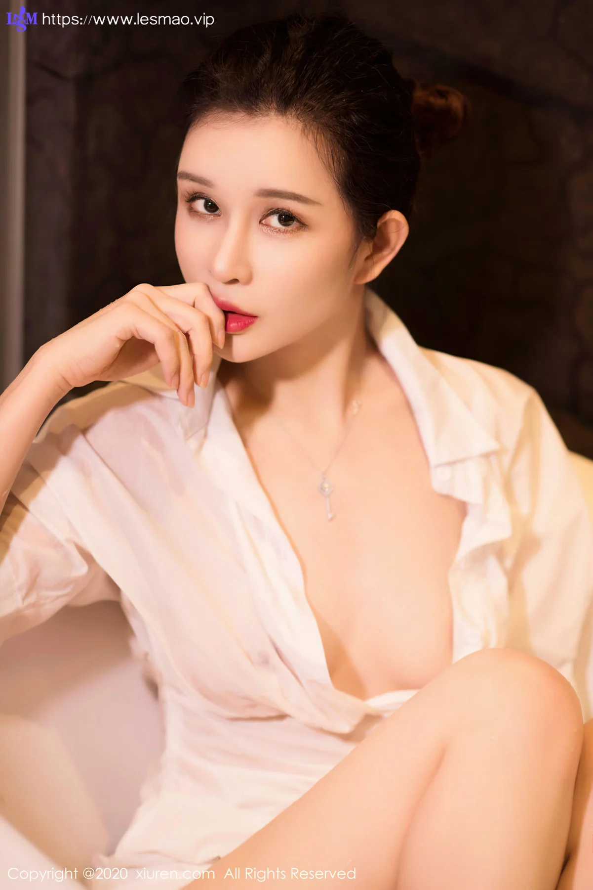 XiuRen 秀人 No.2684  酒店湿身衬衫诱惑 张雨萌 - 41