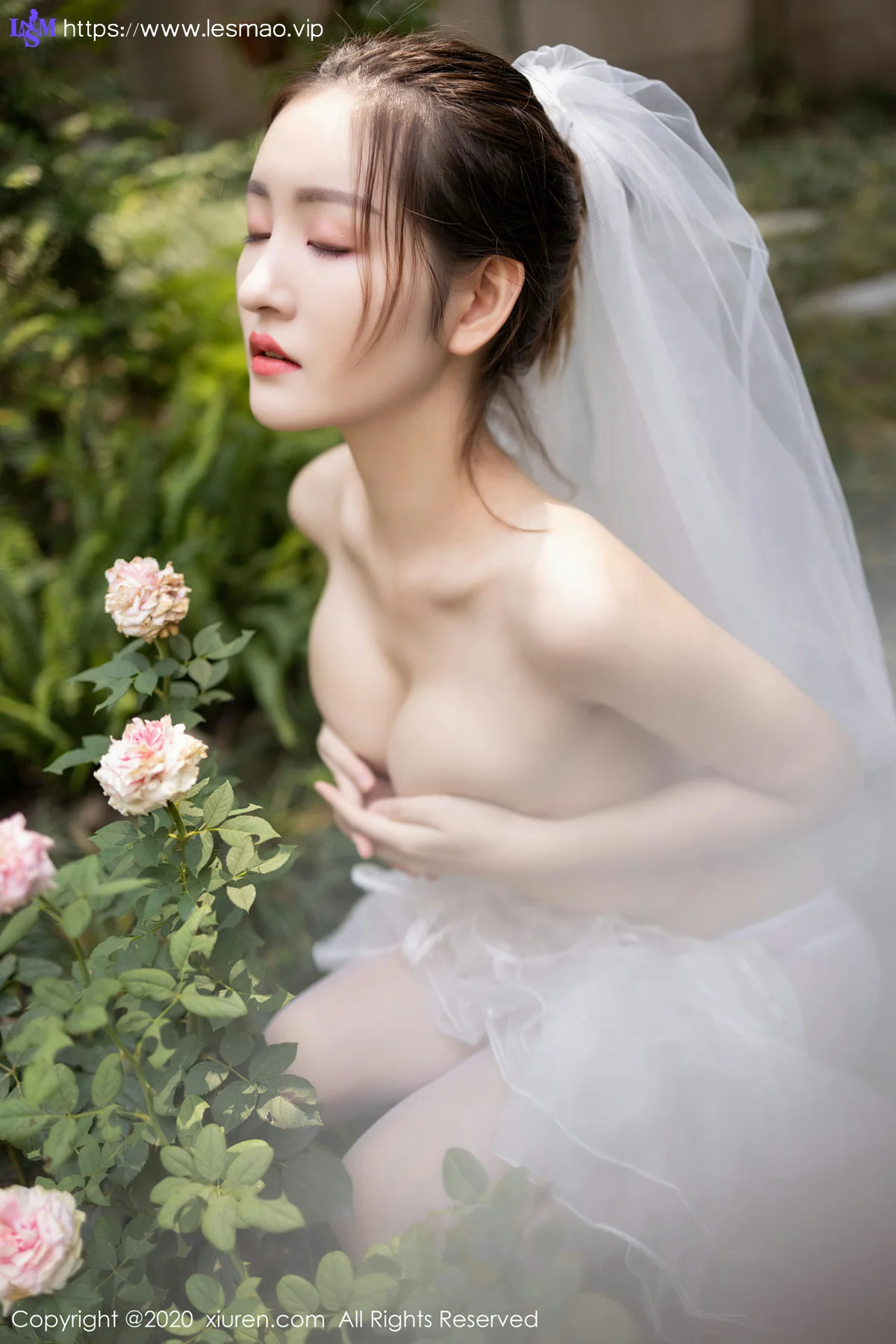 XiuRen 秀人 No.2706 户外花园 沈梦瑶 花园新娘主题 - 30