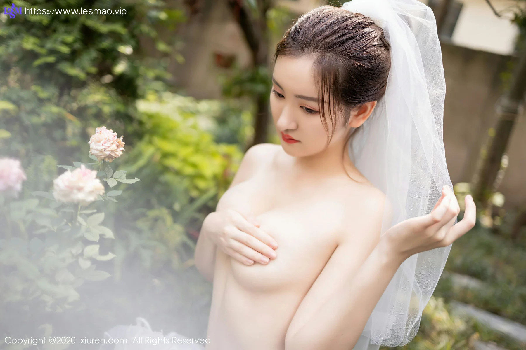 XiuRen 秀人 No.2706 户外花园 沈梦瑶 花园新娘主题 - 32