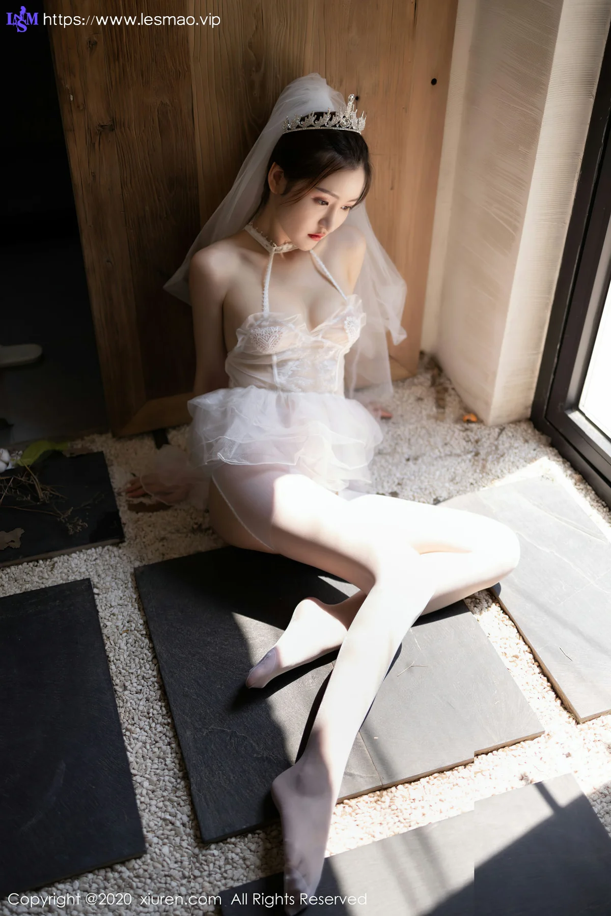XiuRen 秀人 No.2706 户外花园 沈梦瑶 花园新娘主题 - 46