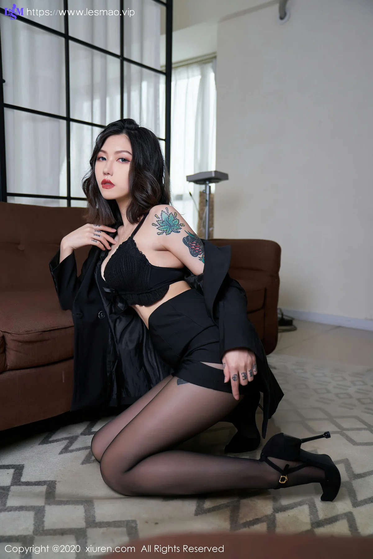 XiuRen 秀人 No.2711 新人模特纹身美女 舌尖上的菊花ace - 24